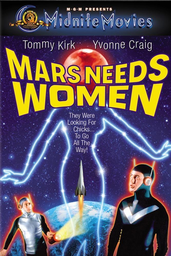 Постер фильма Mars Needs Women
