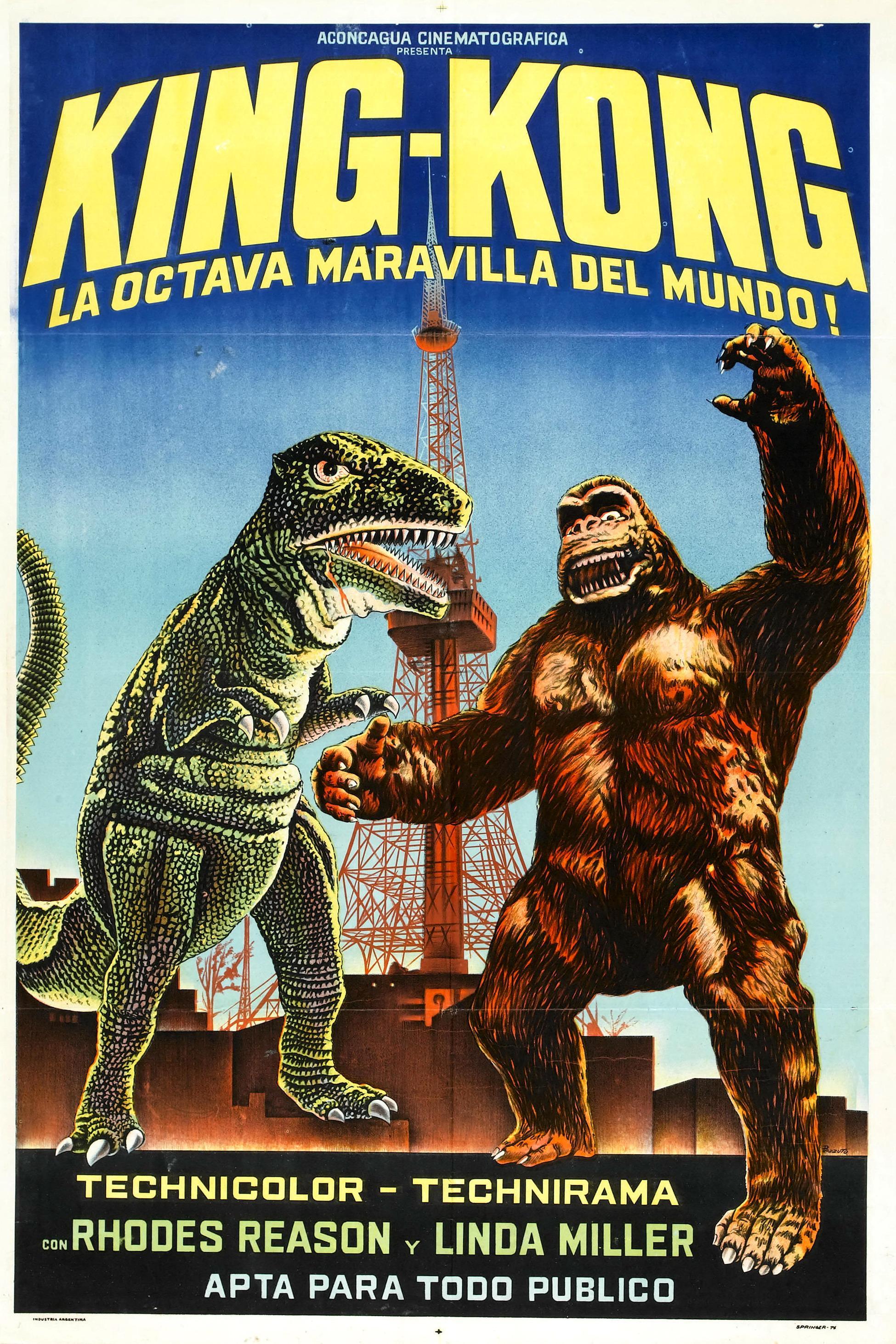 Постер фильма Побег Кинг-Конга | Kingu Kongu no gyakushû