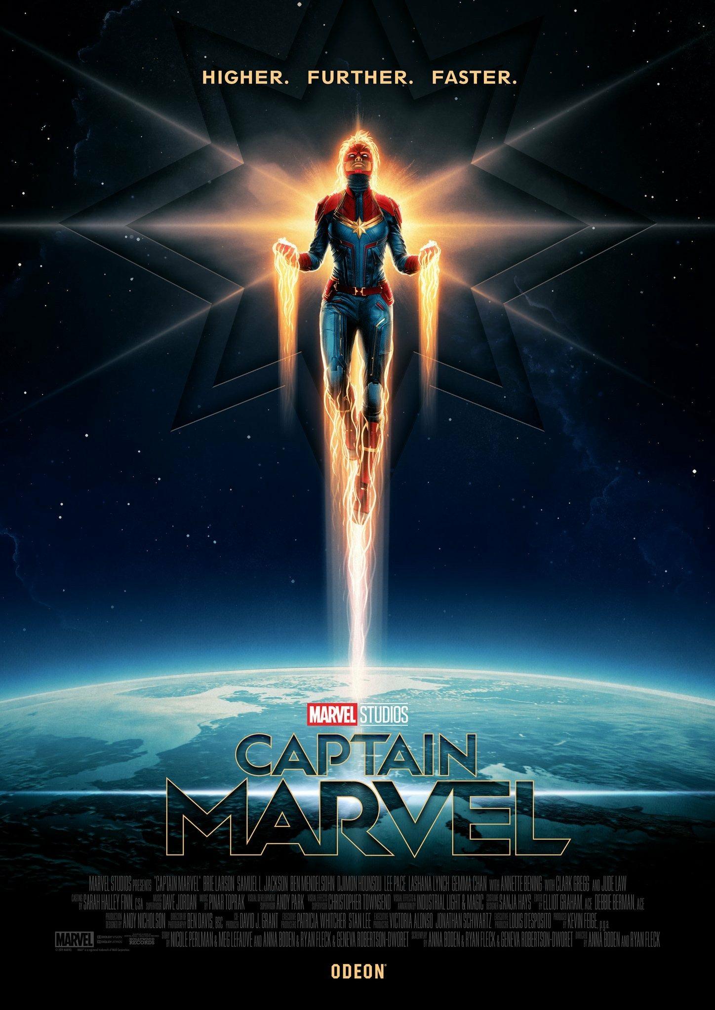 Постер фильма Капитан Марвел | Captain Marvel