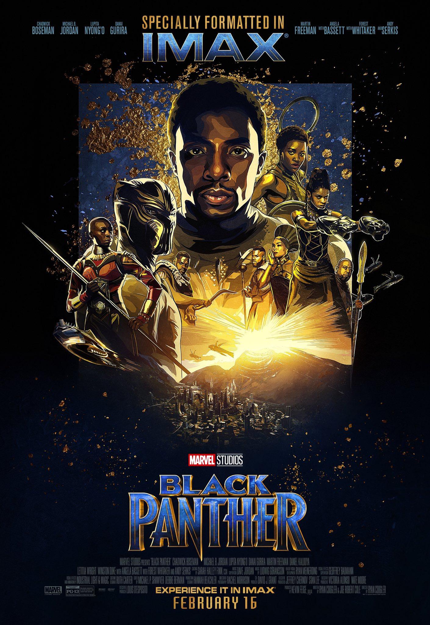 Постер фильма Черная Пантера | Black Panther