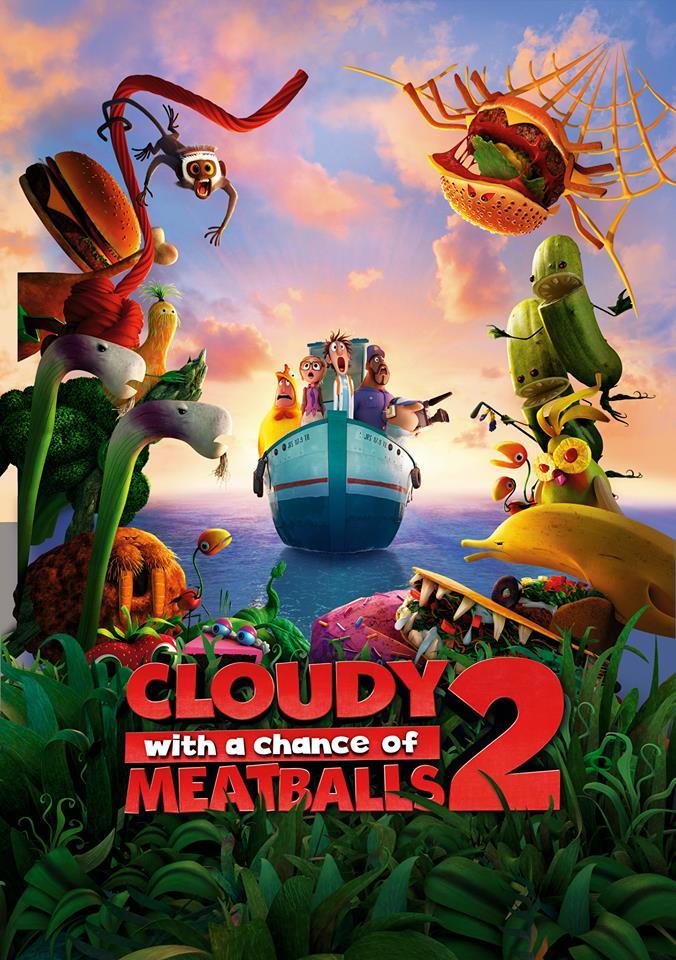 Постер фильма Облачно... 2: Месть ГМО | Cloudy with a Chance of Meatballs 2