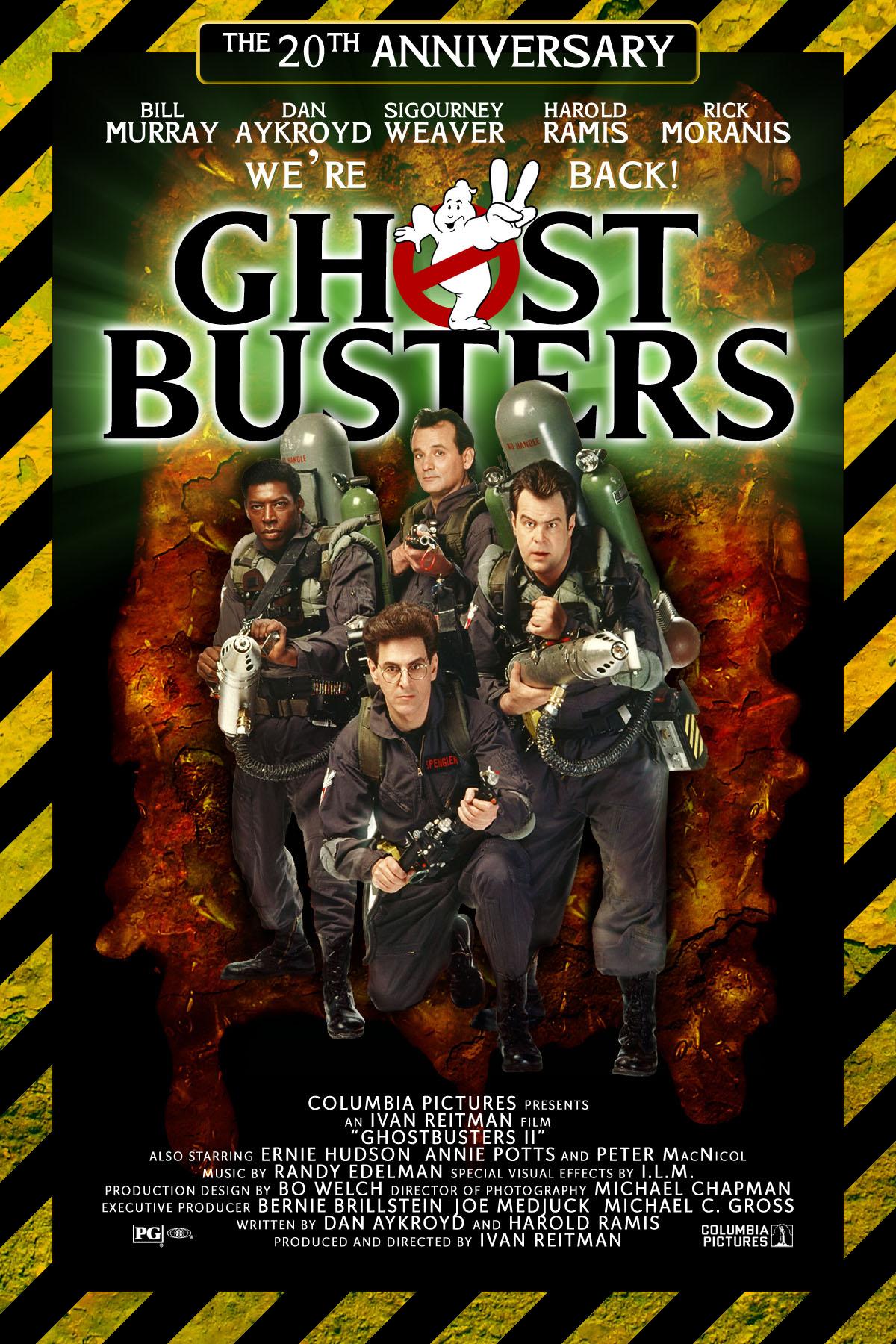 Постер фильма Охотники за привидениями 2 | Ghostbusters II