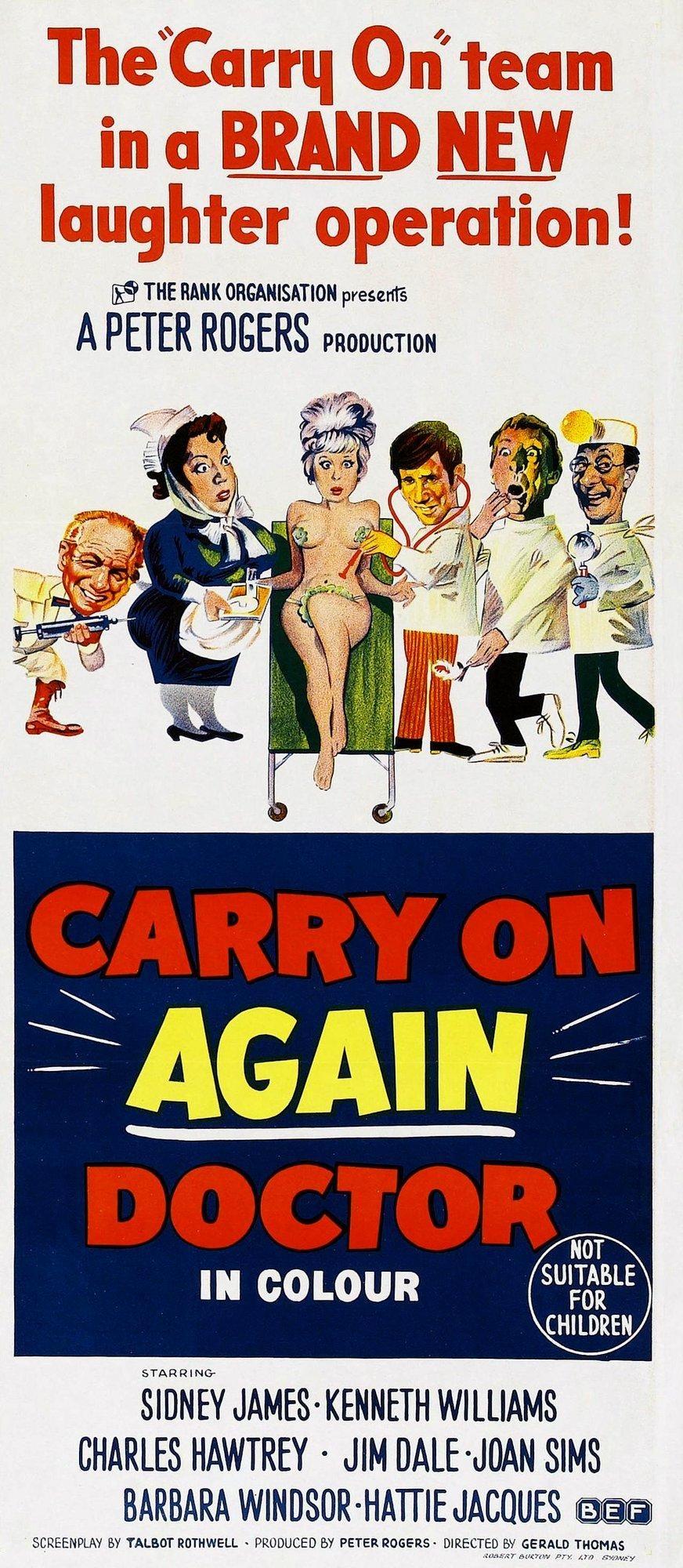 Постер фильма Carry on Again Doctor