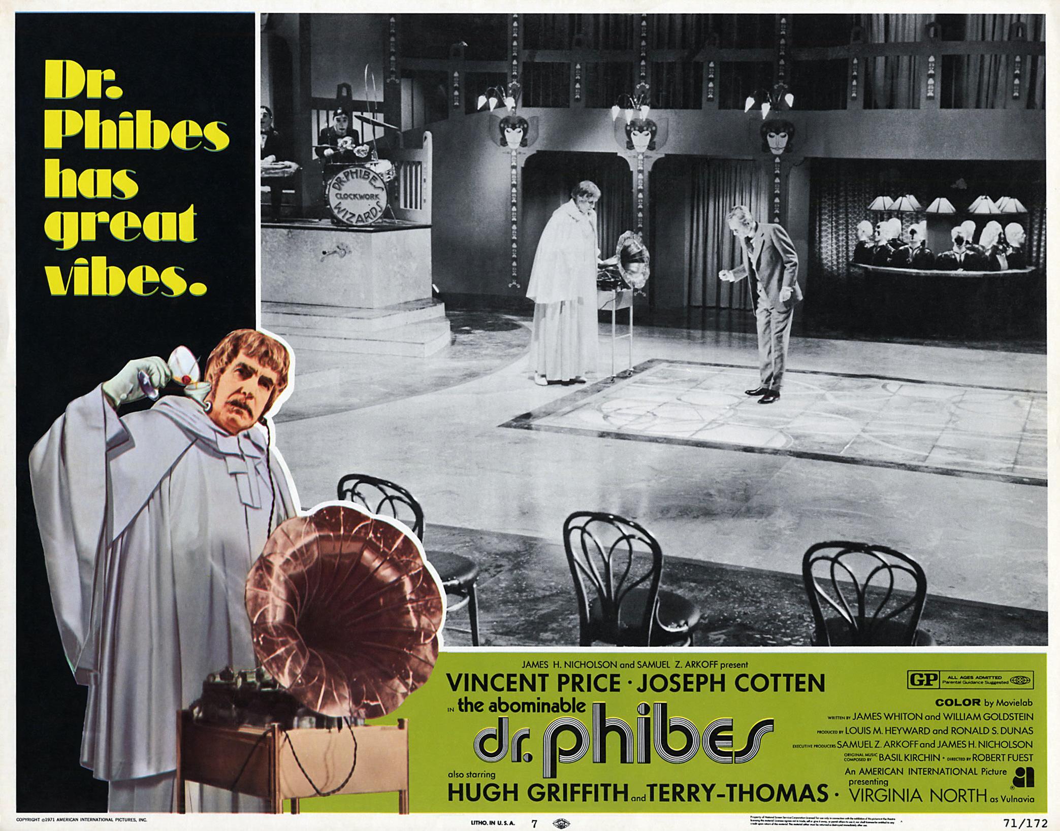 Постер фильма Abominable Dr. Phibes