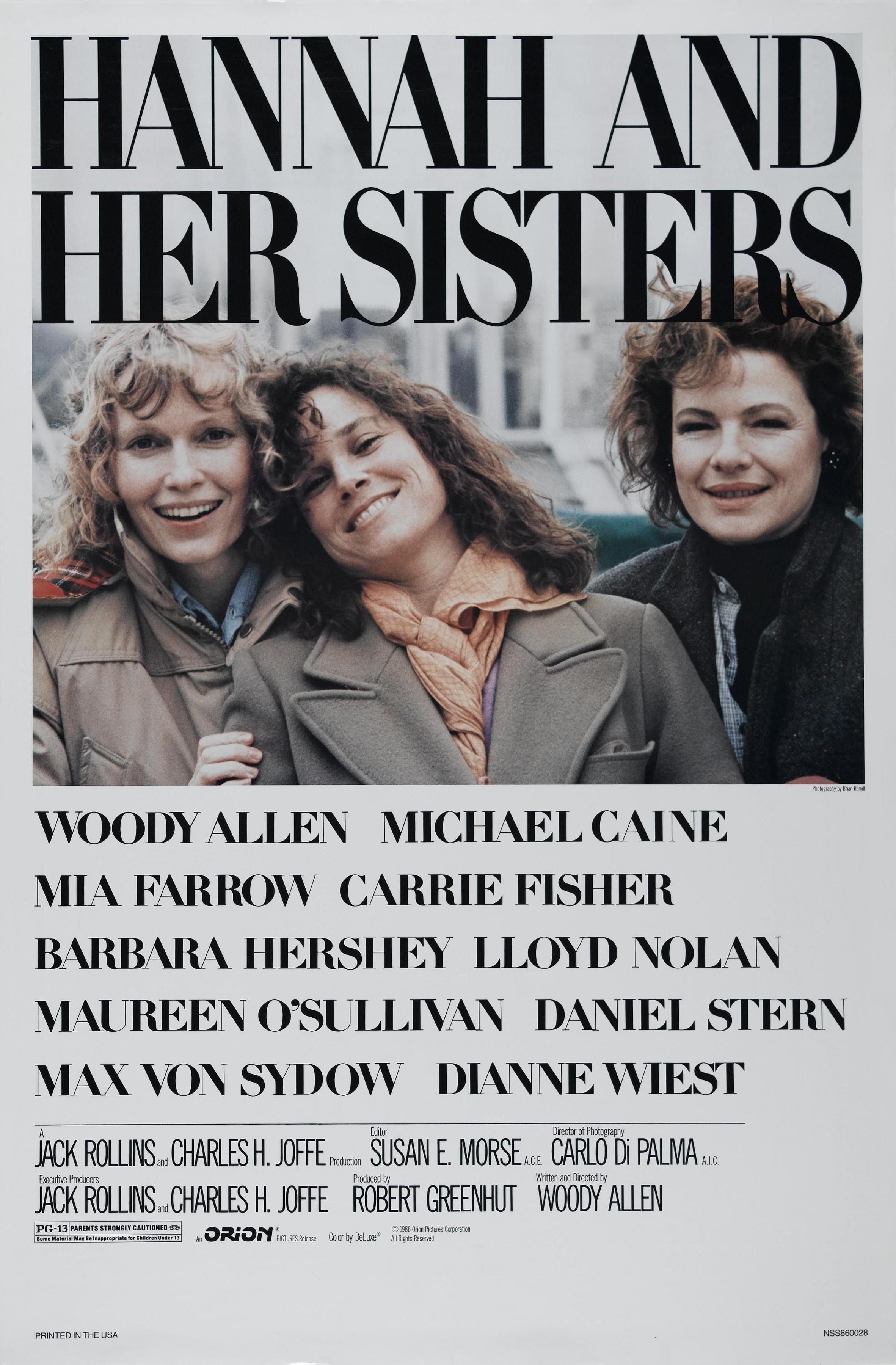 Постер фильма Ханна и ее сестры | Hannah and Her Sisters