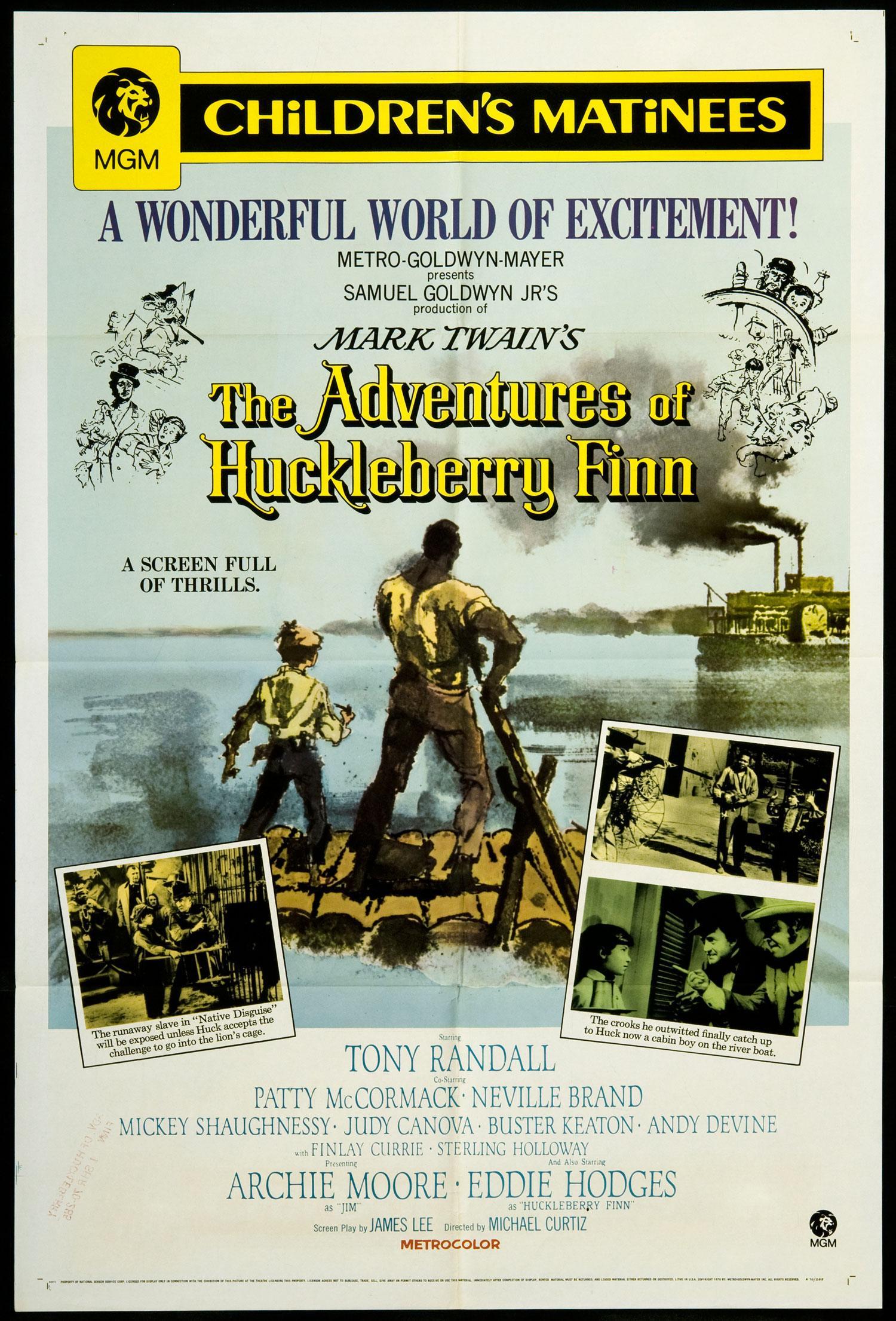 Постер фильма Adventures of Huckleberry Finn