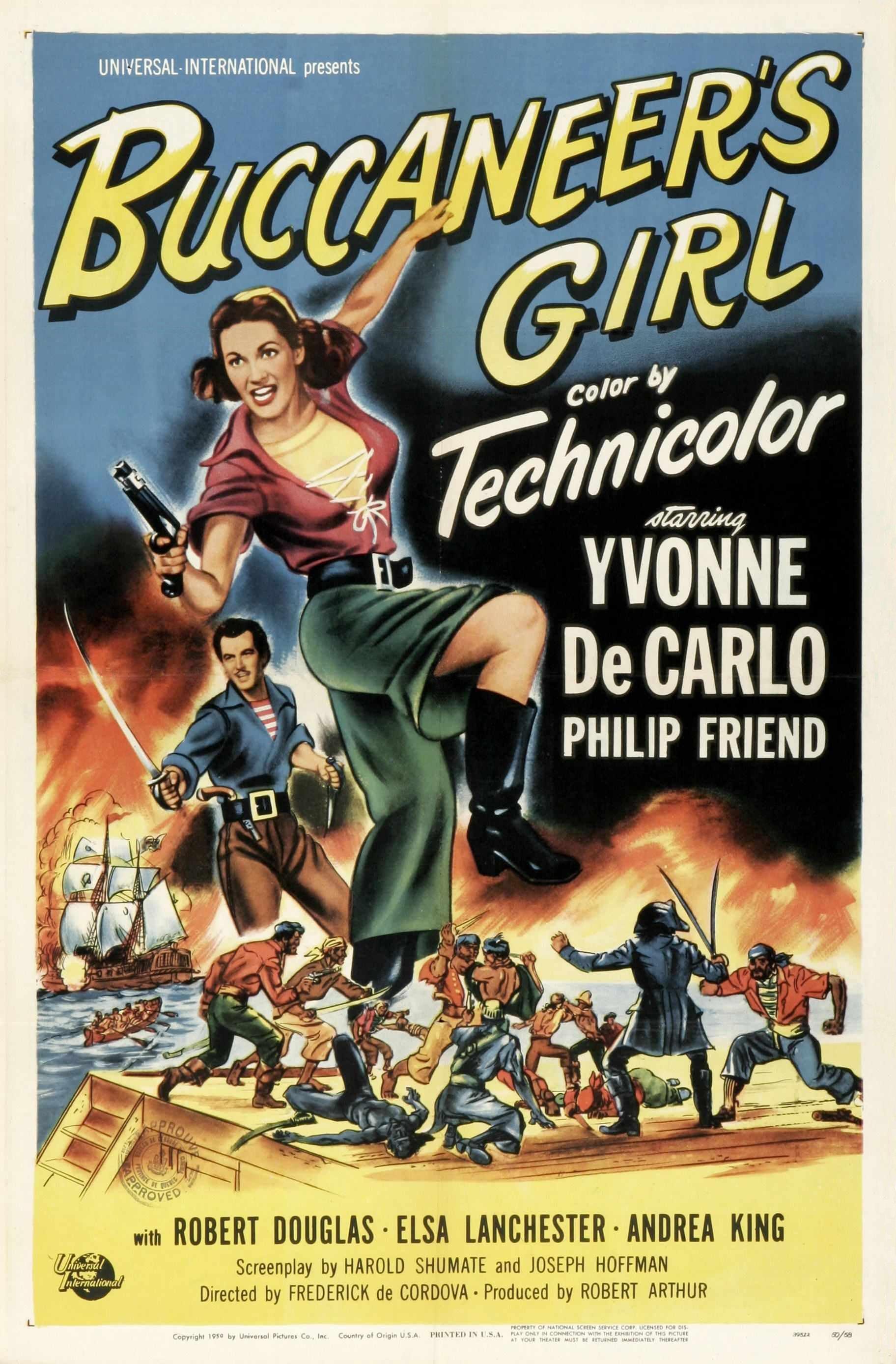 Постер фильма Buccaneer's Girl