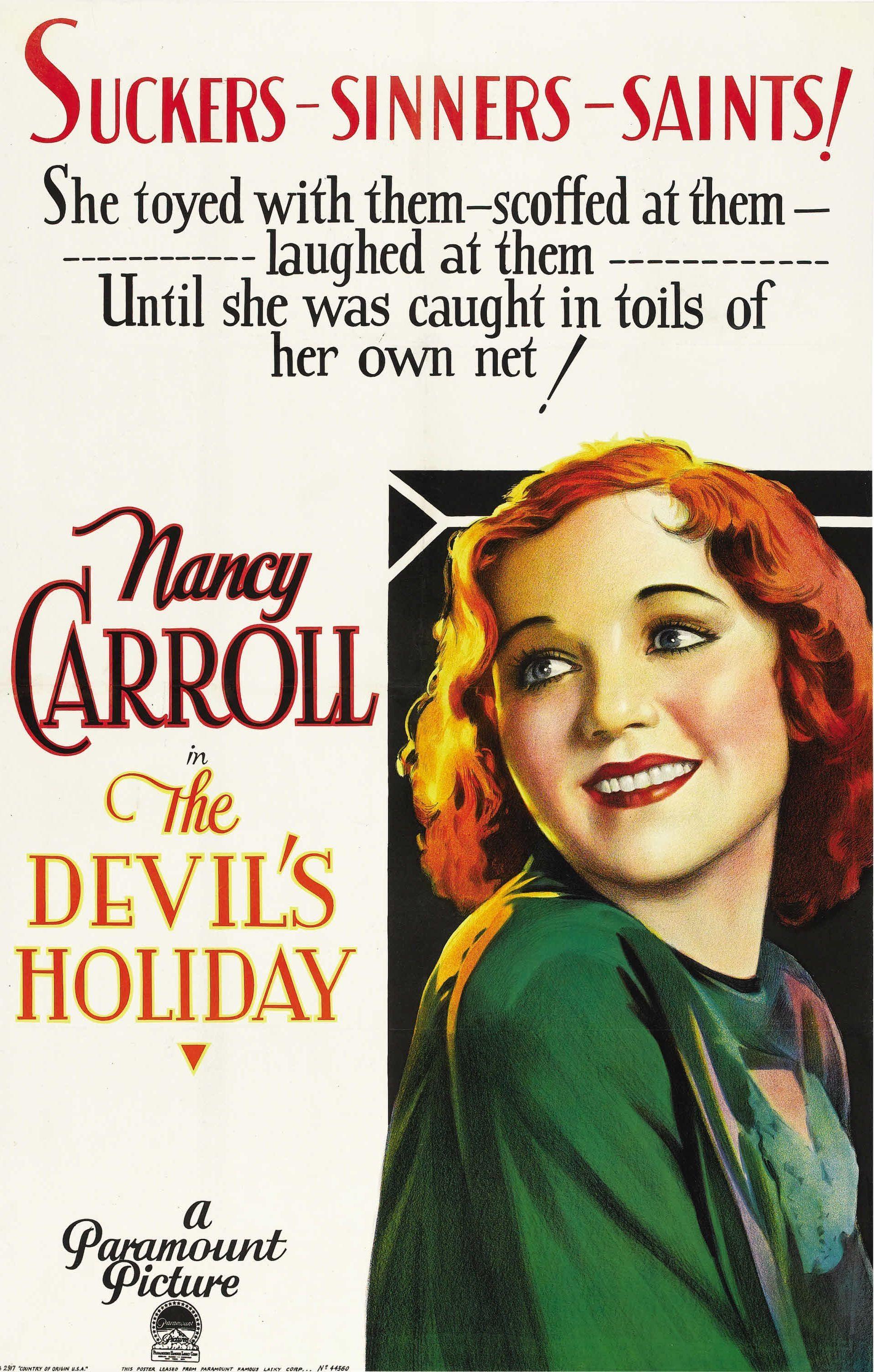 Постер фильма Devil's Holiday