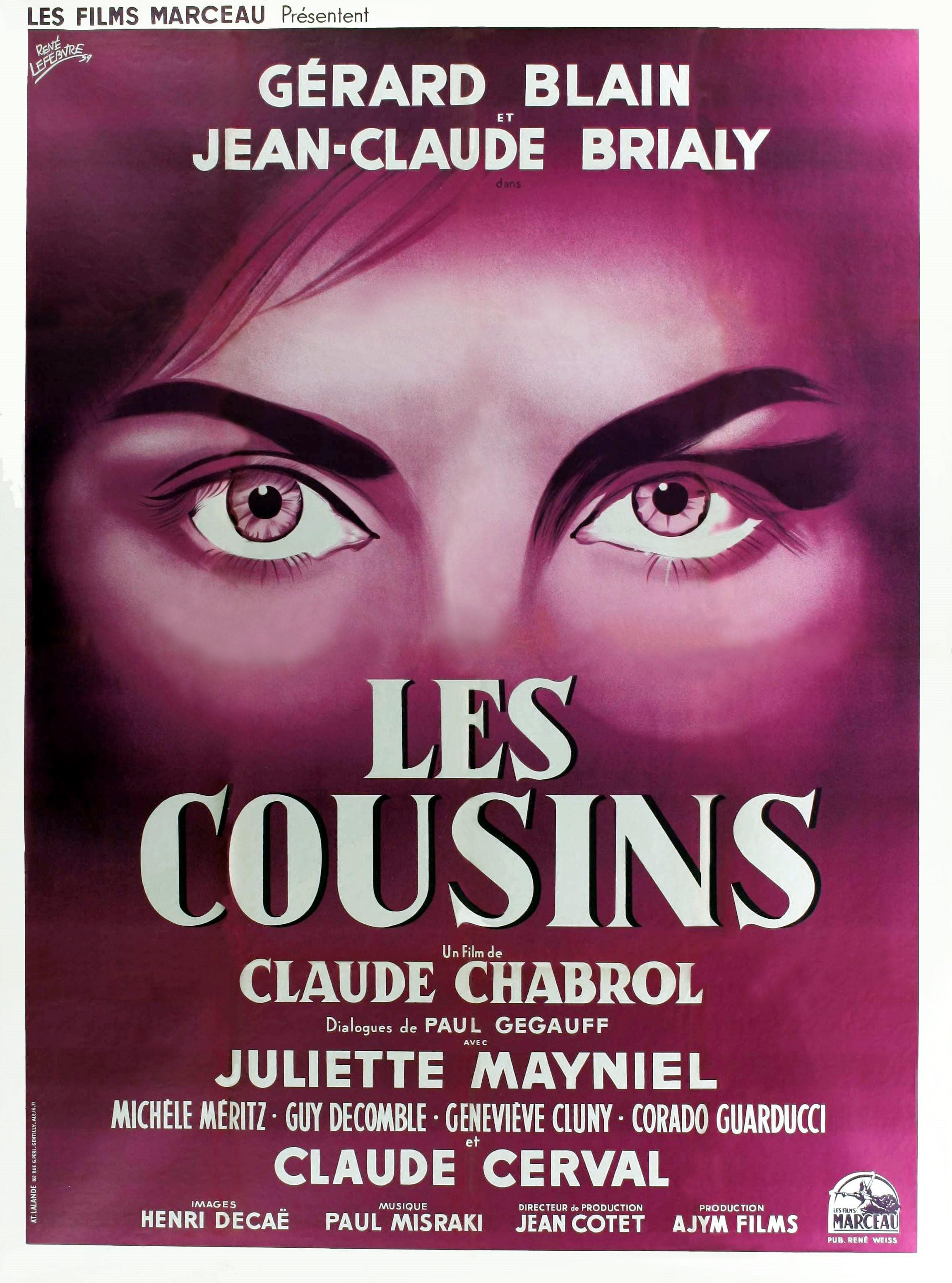 Постер фильма Кузены | Les cousins