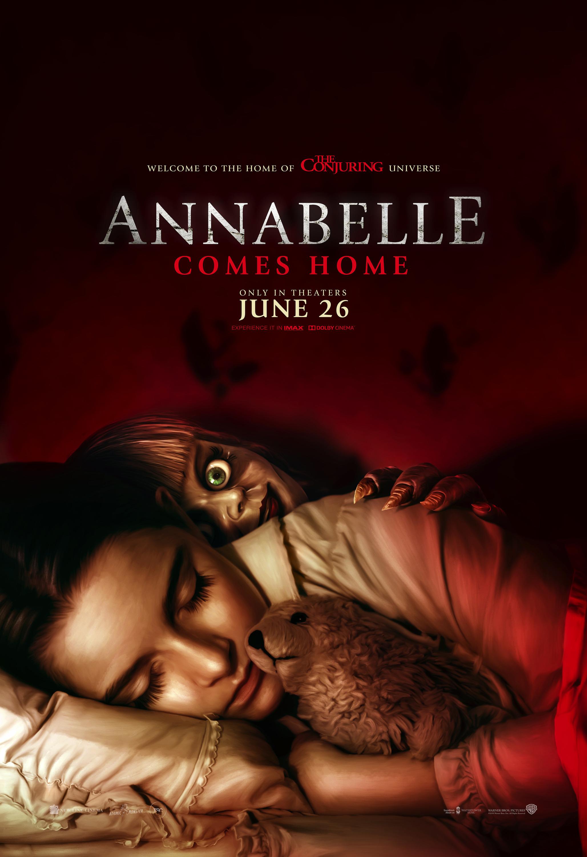 Постер фильма Проклятие Аннабель 3 | Annabelle Comes Home