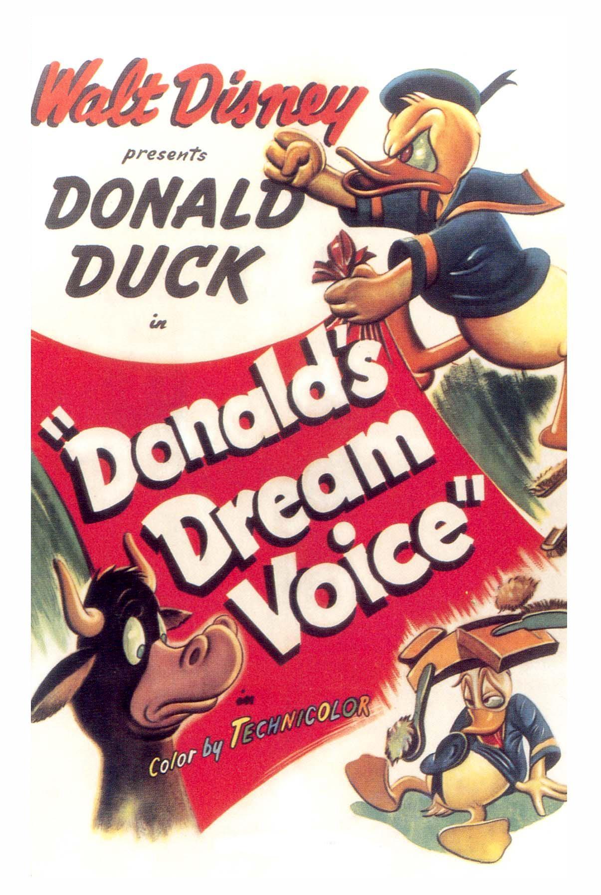 Постер фильма Donald's Dream Voice