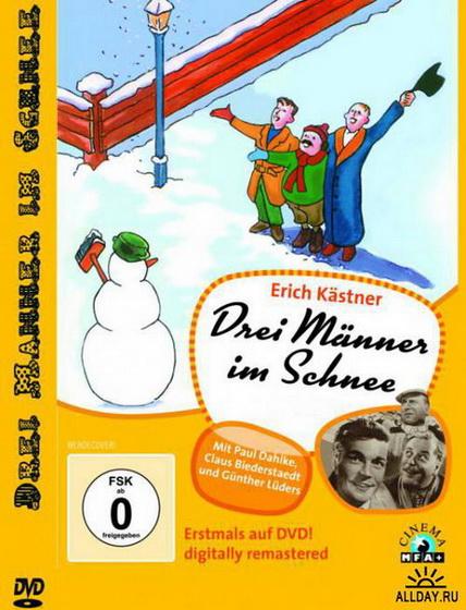 Постер фильма Трое на снегу | Drei Männer im Schnee