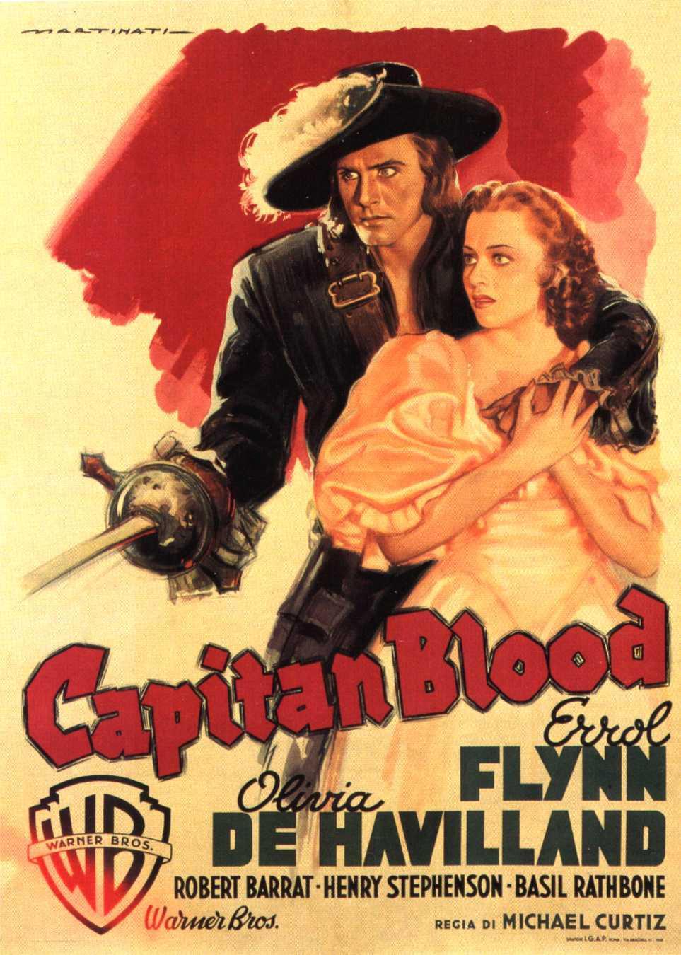 Постер фильма Fortunes of Captain Blood