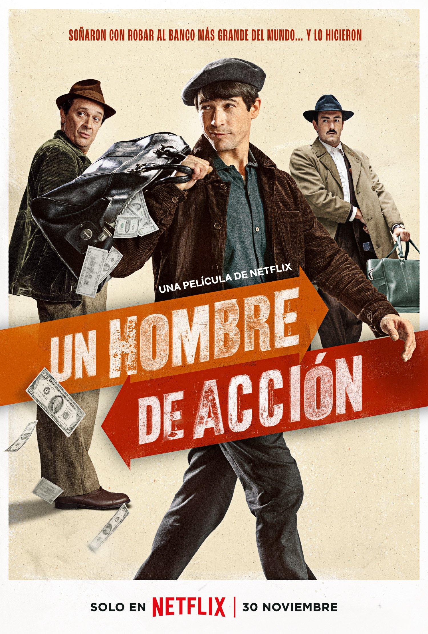 Постер фильма Человек действия | Un hombre de acción