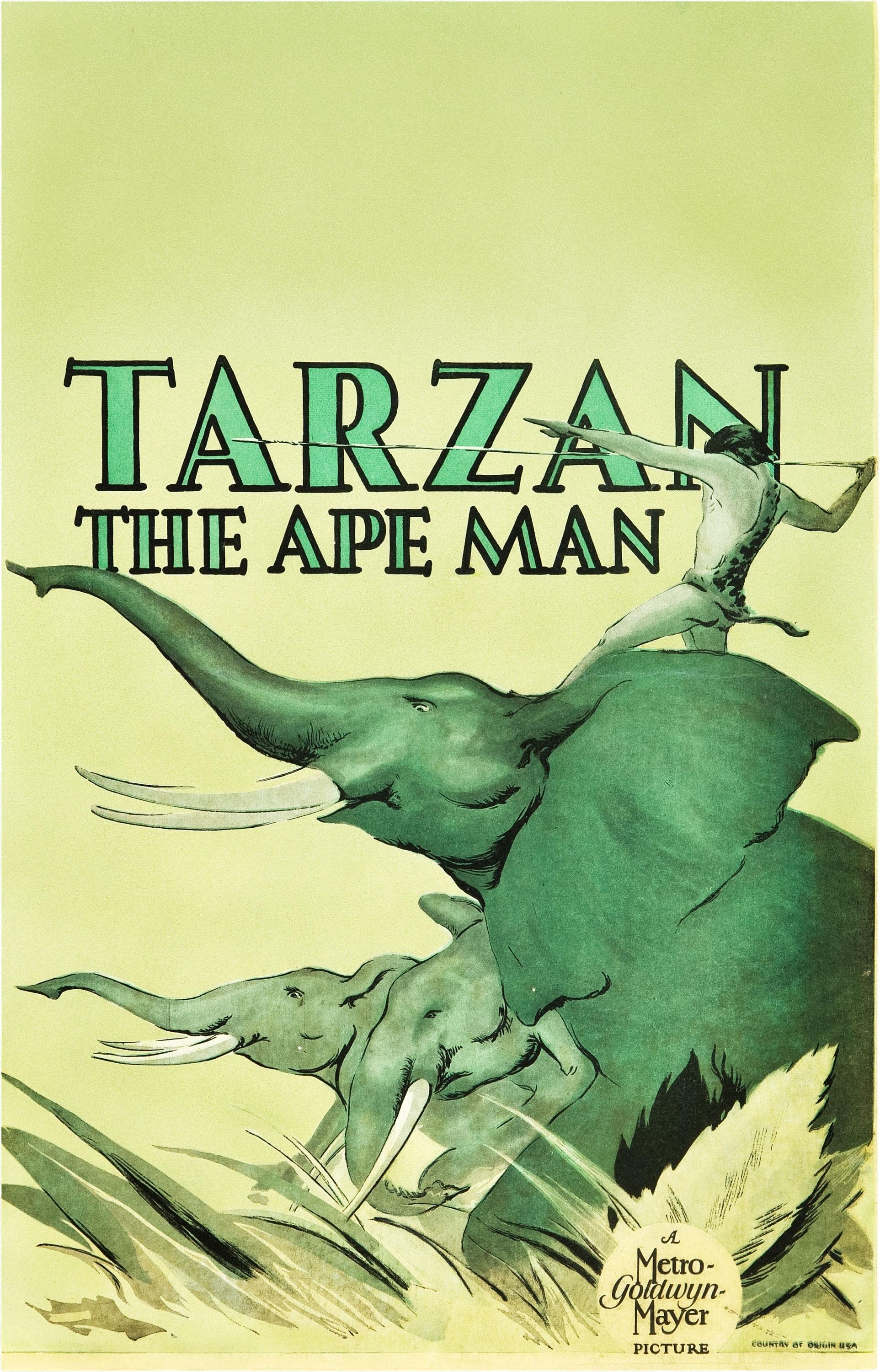 Постер фильма Тарзан: Человек-обезьяна | Tarzan the Ape Man