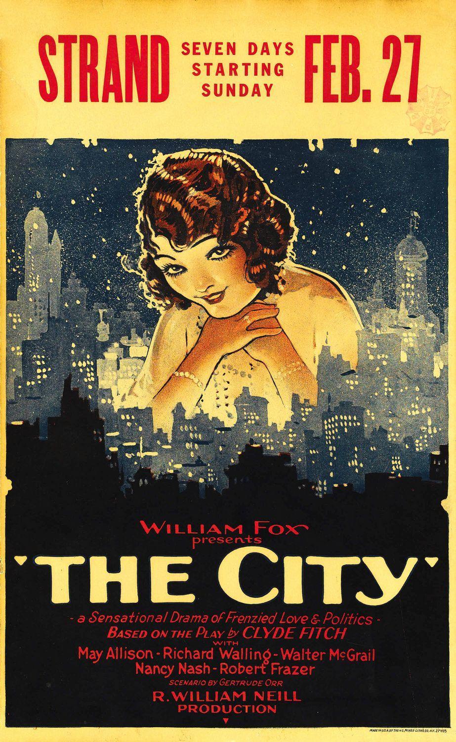 Постер фильма City