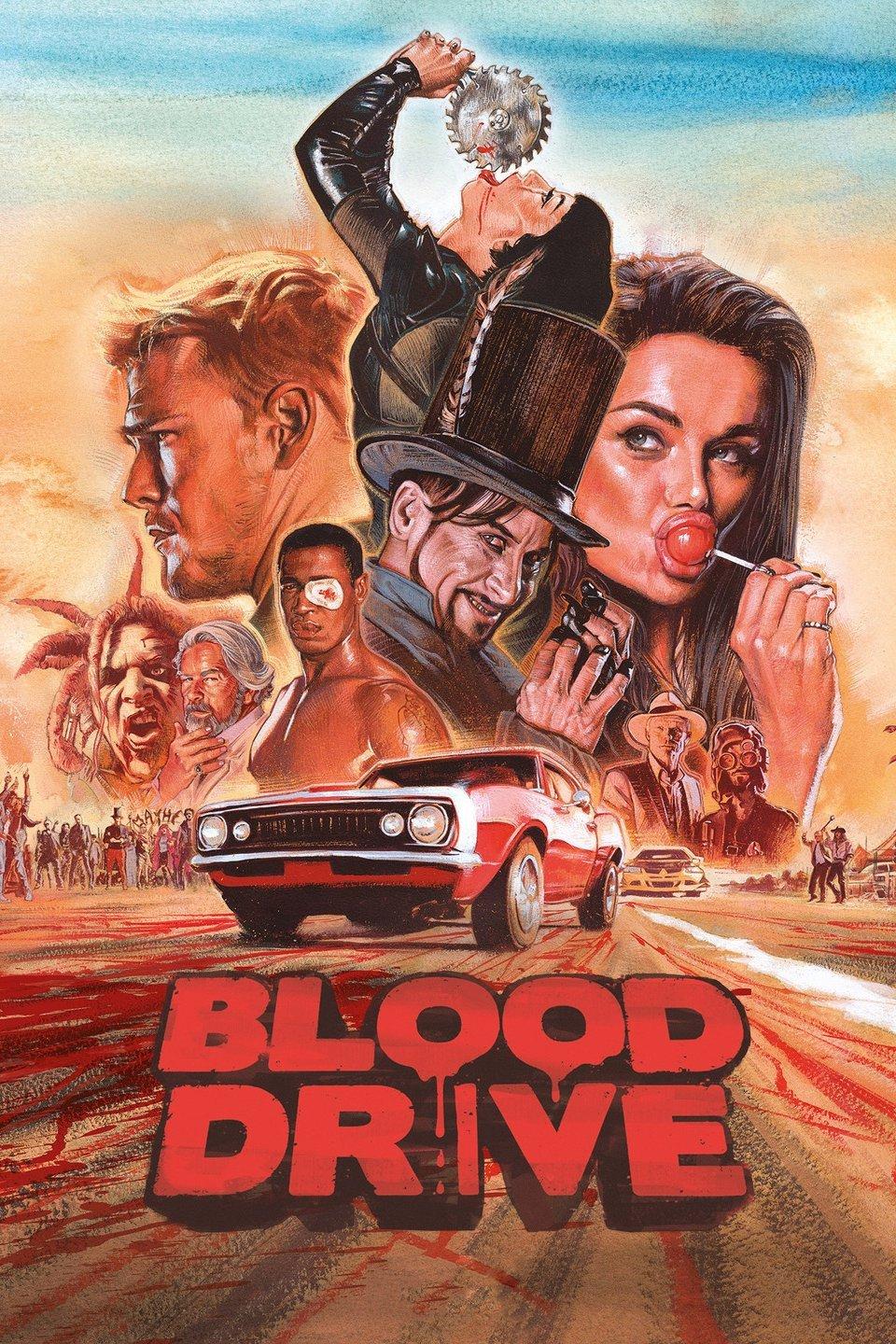 Постер фильма Кровь на колесах | Blood Drive
