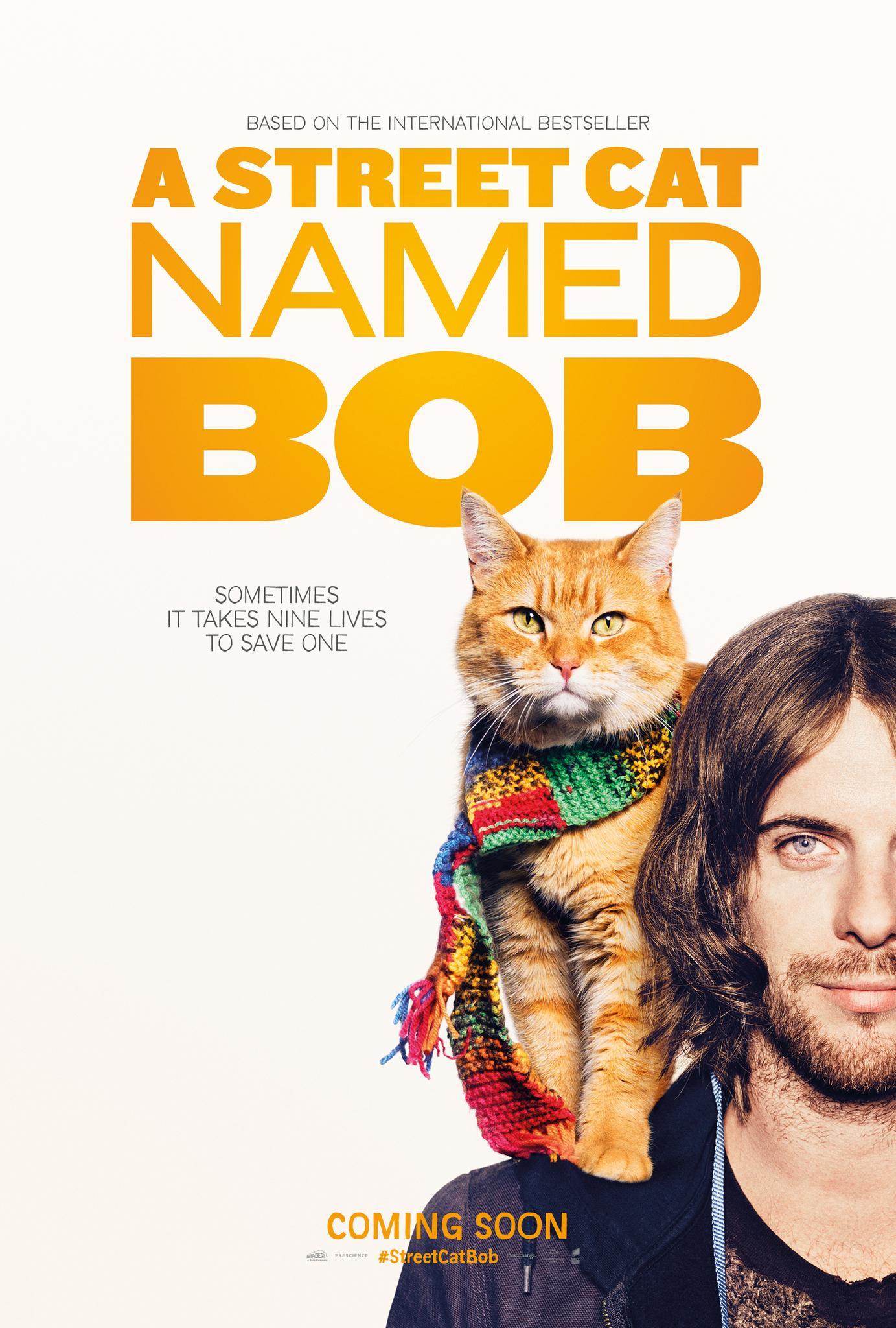 Постер фильма Уличный кот по кличке Боб | Street Cat Named Bob