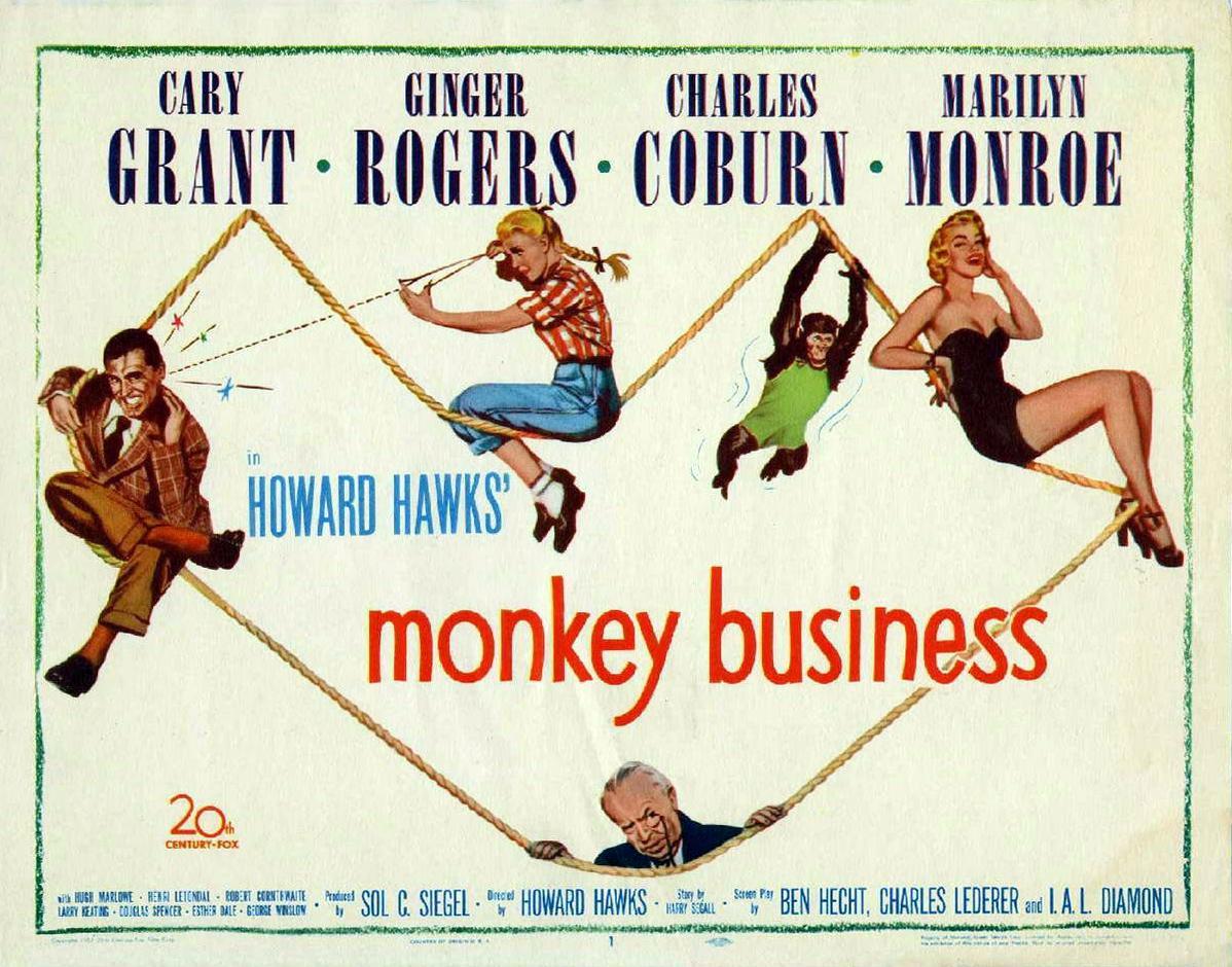 Постер фильма Мартышкин труд | Monkey Business