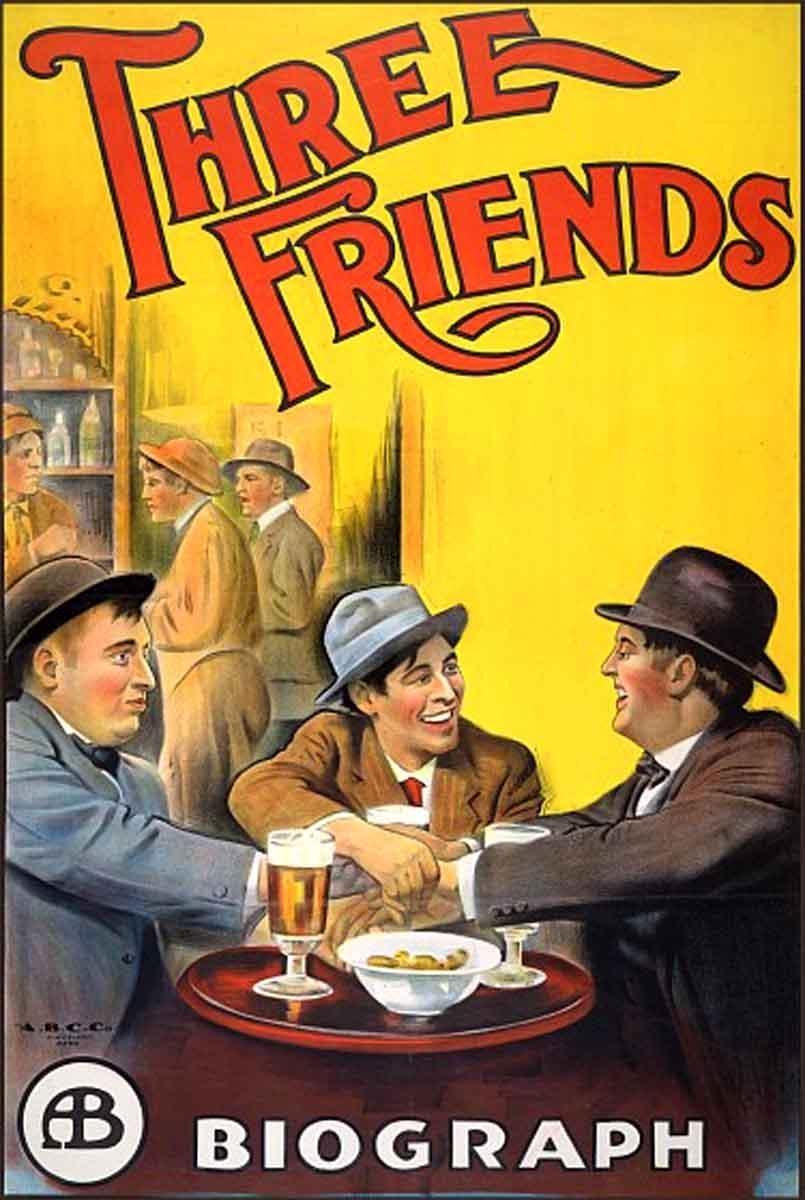 Постер фильма Три друга | Three Friends