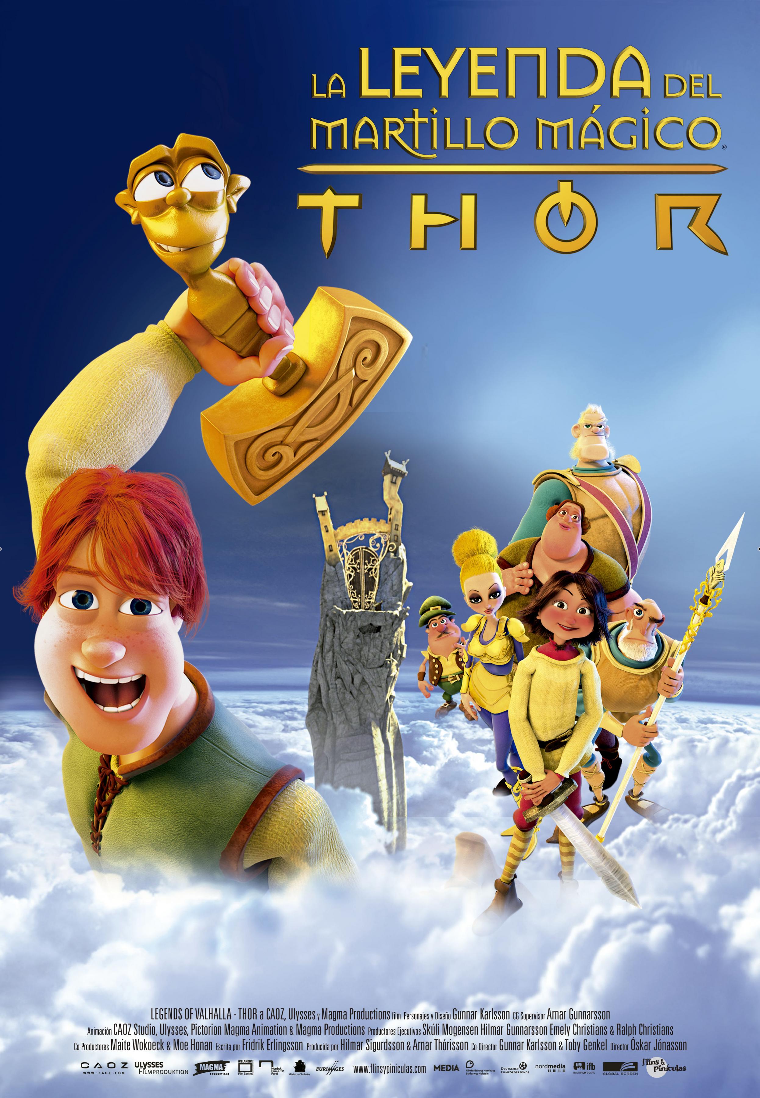 Постер фильма Тор: Легенда викингов | Hetjur Valhallar - Þór