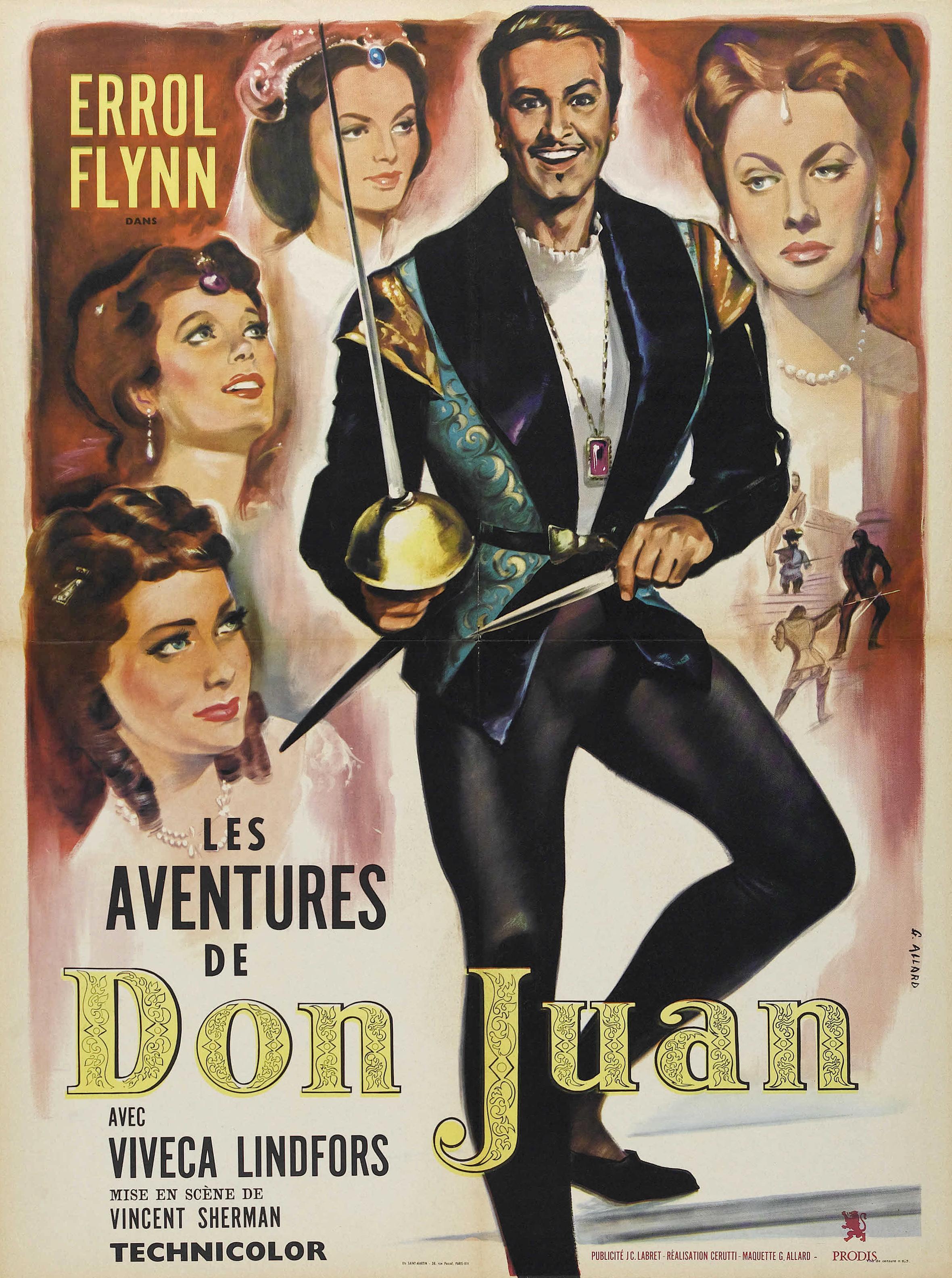 Постер фильма Adventures of Don Juan