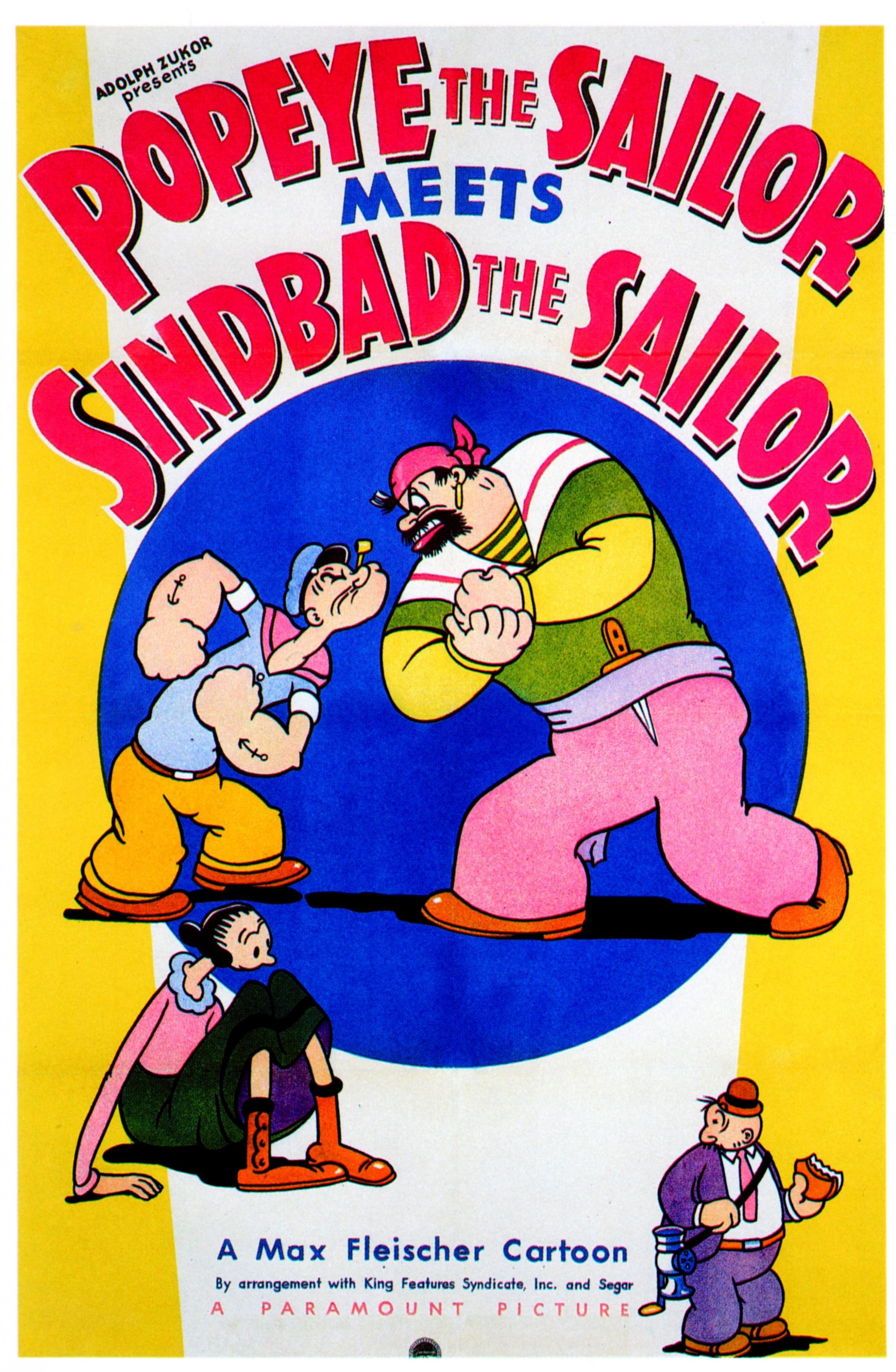 Постер фильма Popeye the Sailor Meets Sindbad the Sailor