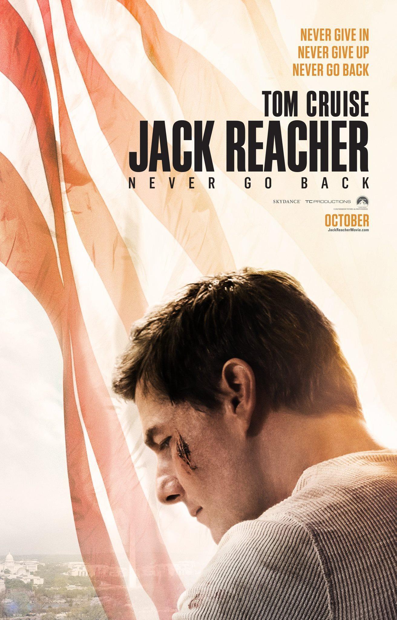 Постер фильма Джек Ричер 2: Никогда не возвращайся | Jack Reacher: Never Go Back
