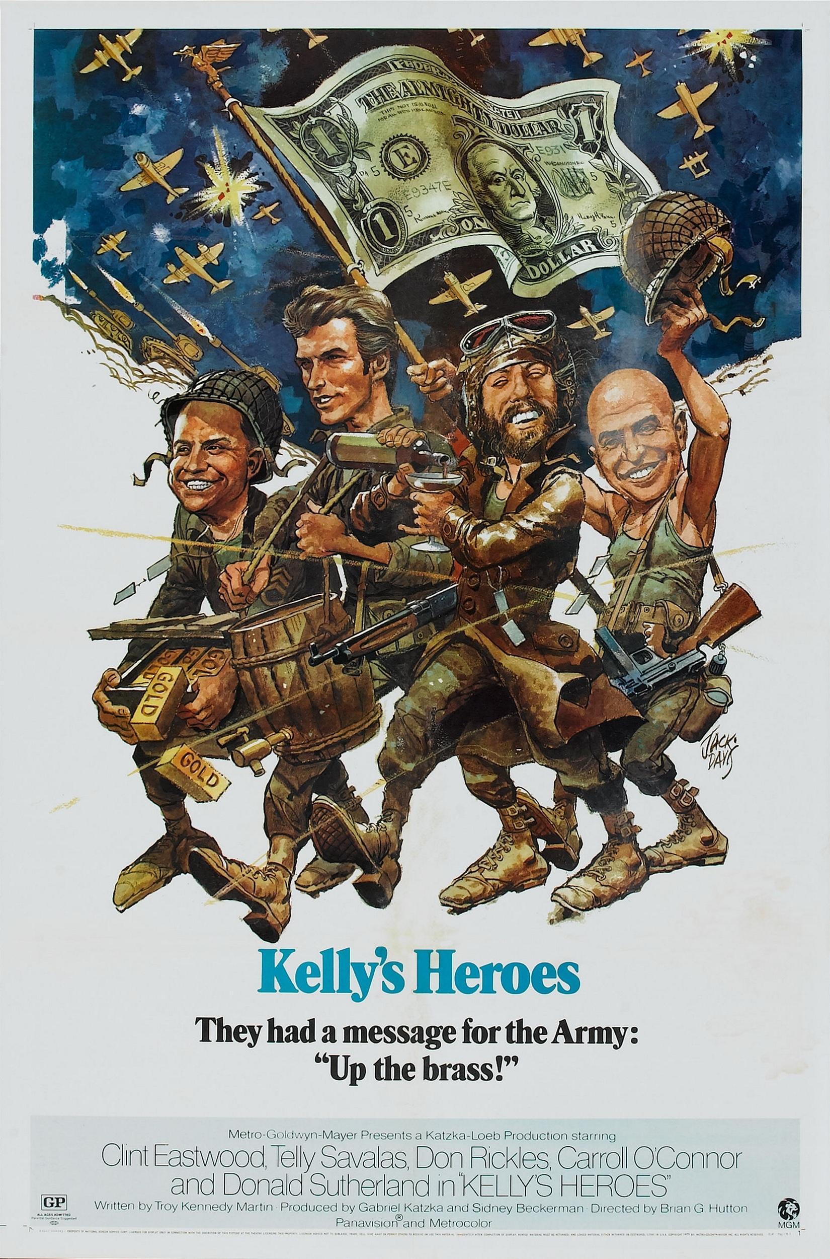 Постер фильма Герои Келли | Kelly's Heroes