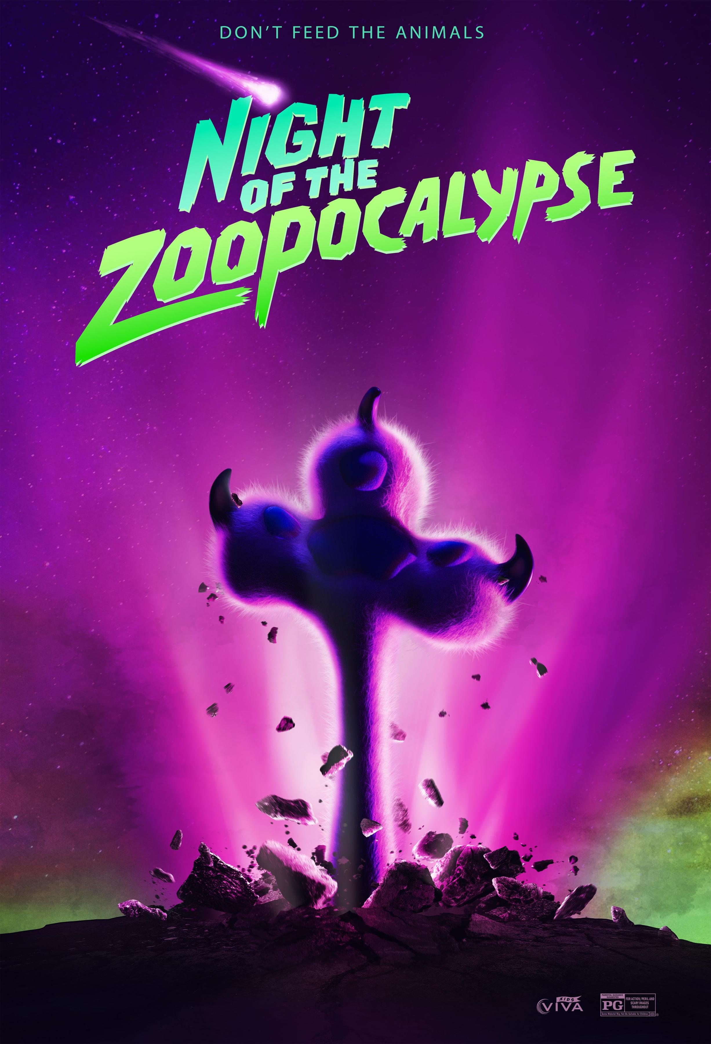 Постер фильма Ночь в зоопарке | Night of the Zoopocalypse