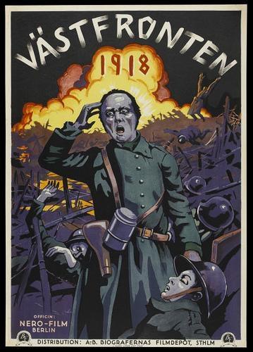 Постер фильма Западный фронт, 1918 год | Westfront 1918