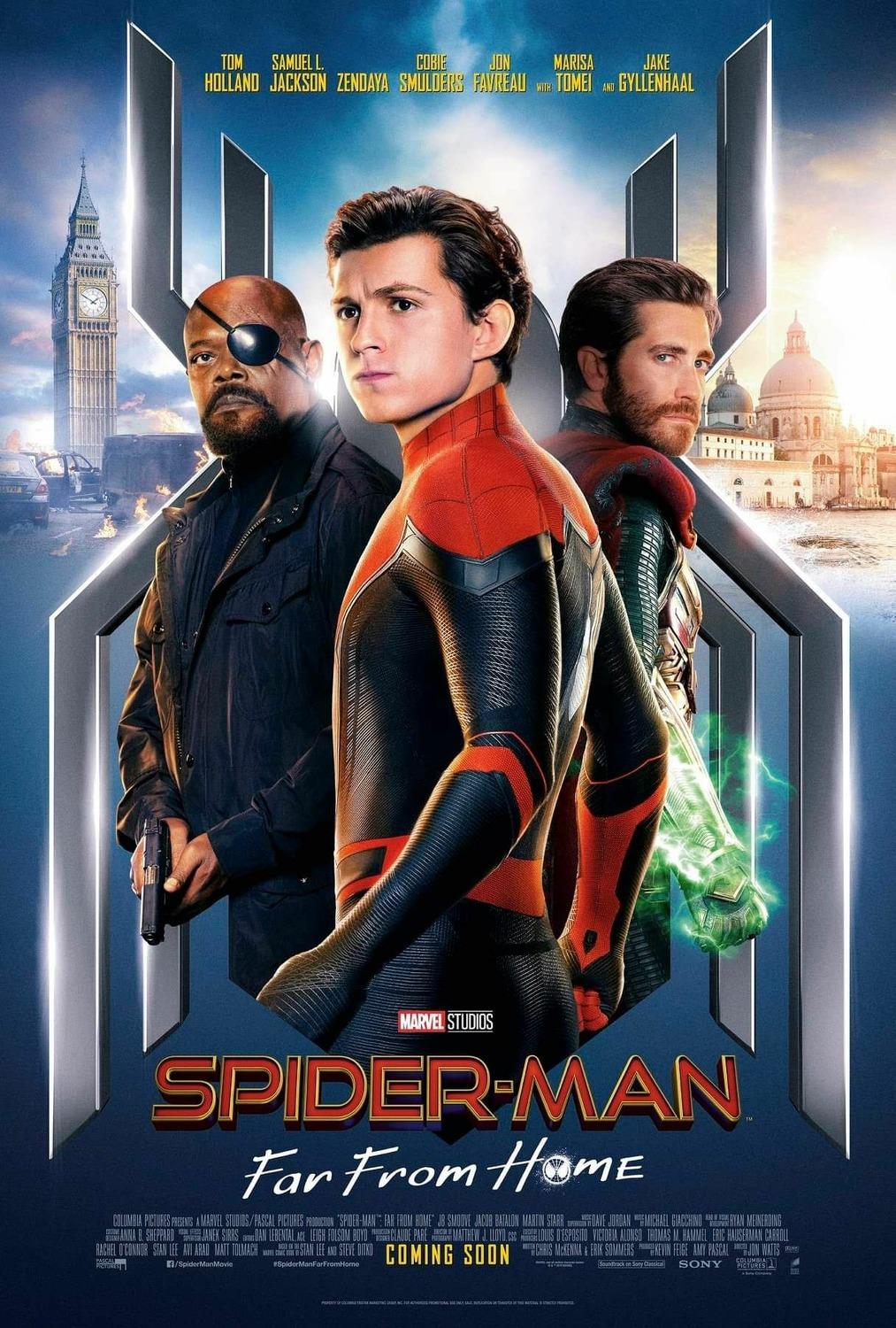 Постер #227061 для фильма Человек-паук: Вдали от дома | Spider-Man: Far  From Home | KINOMANIA.RU