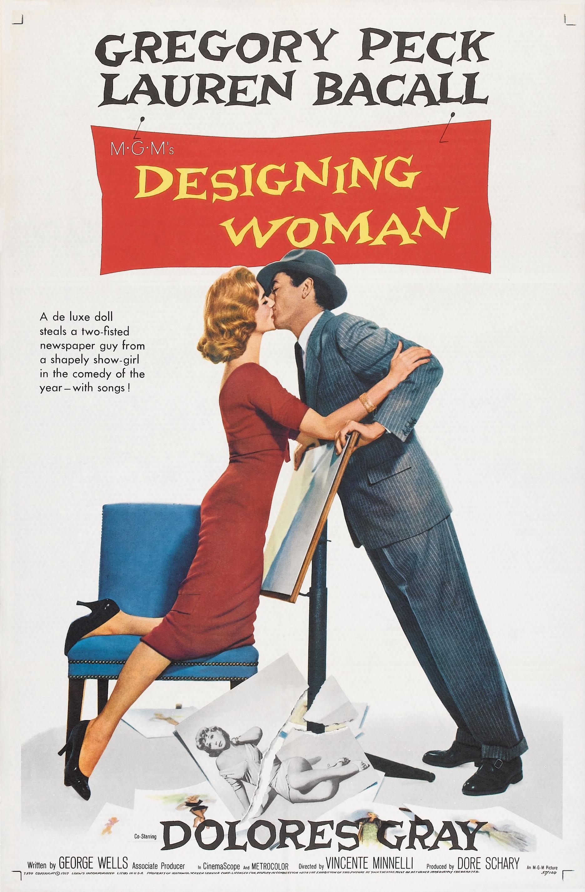 Постер фильма Модельерша | Designing Woman