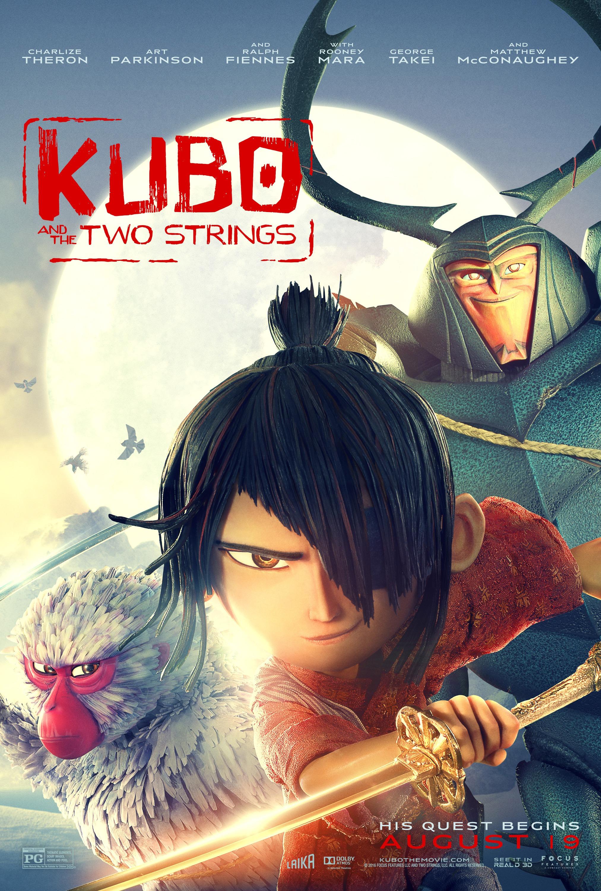 Постер фильма Кубо. Легенда о самурае | Kubo and the Two Strings
