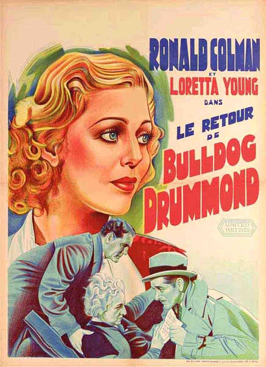 Постер фильма Bulldog Drummond Strikes Back
