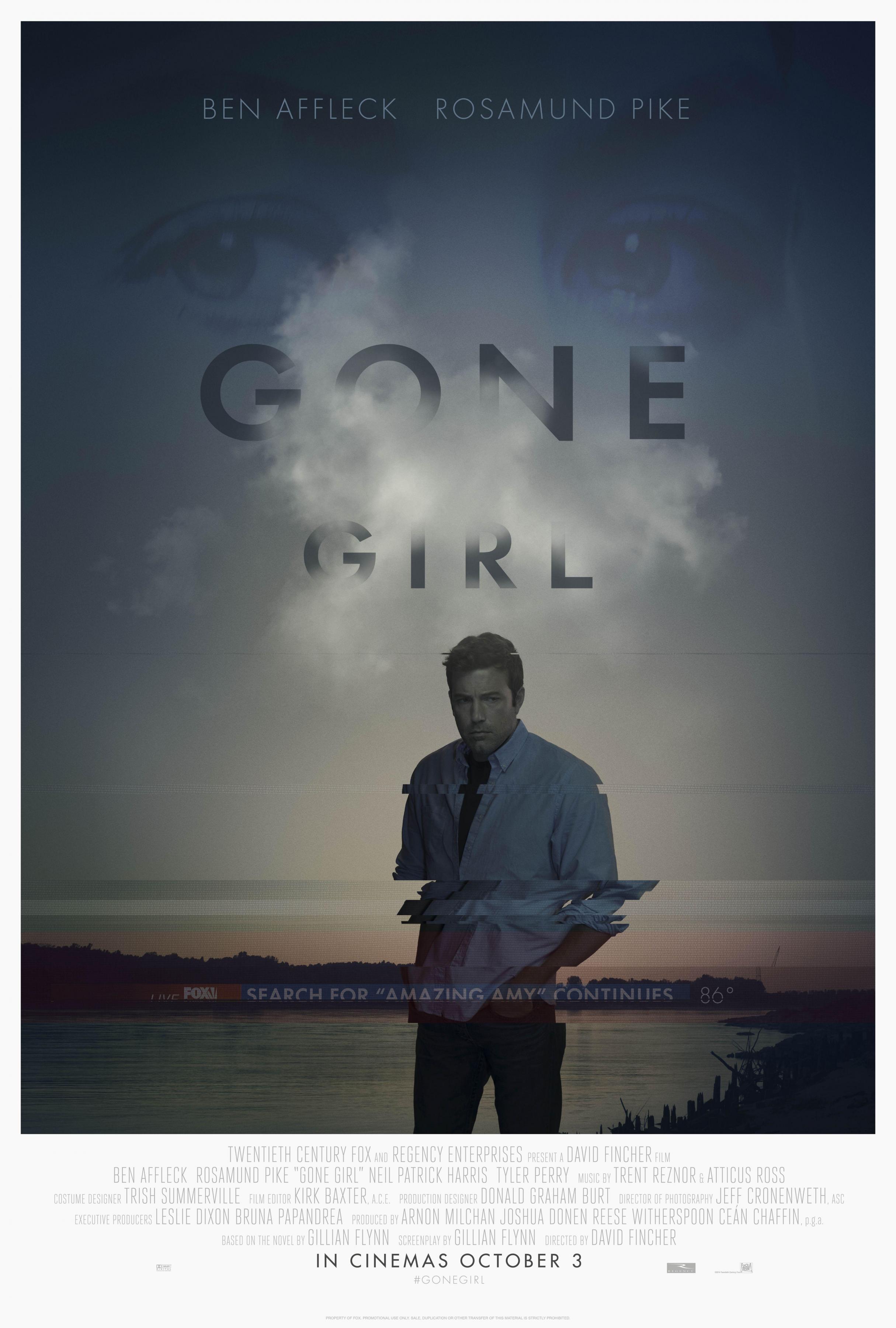 Постер фильма Исчезнувшая | Gone Girl