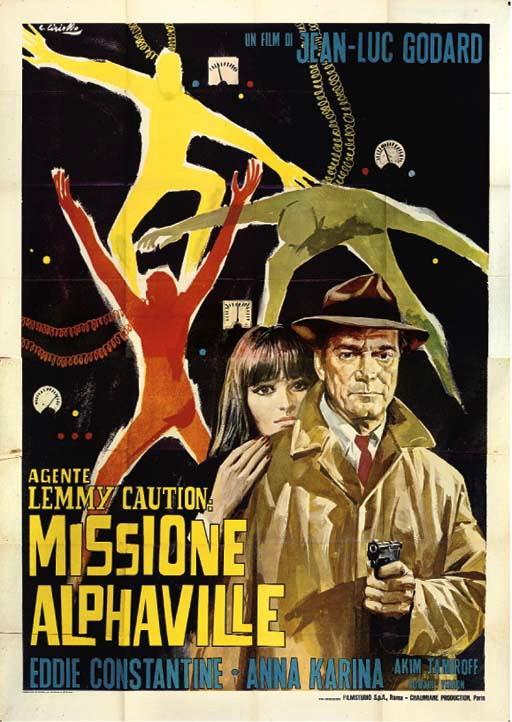 Постер фильма Альфавиль | Alphaville, une atrange aventure de Lemmy Caution