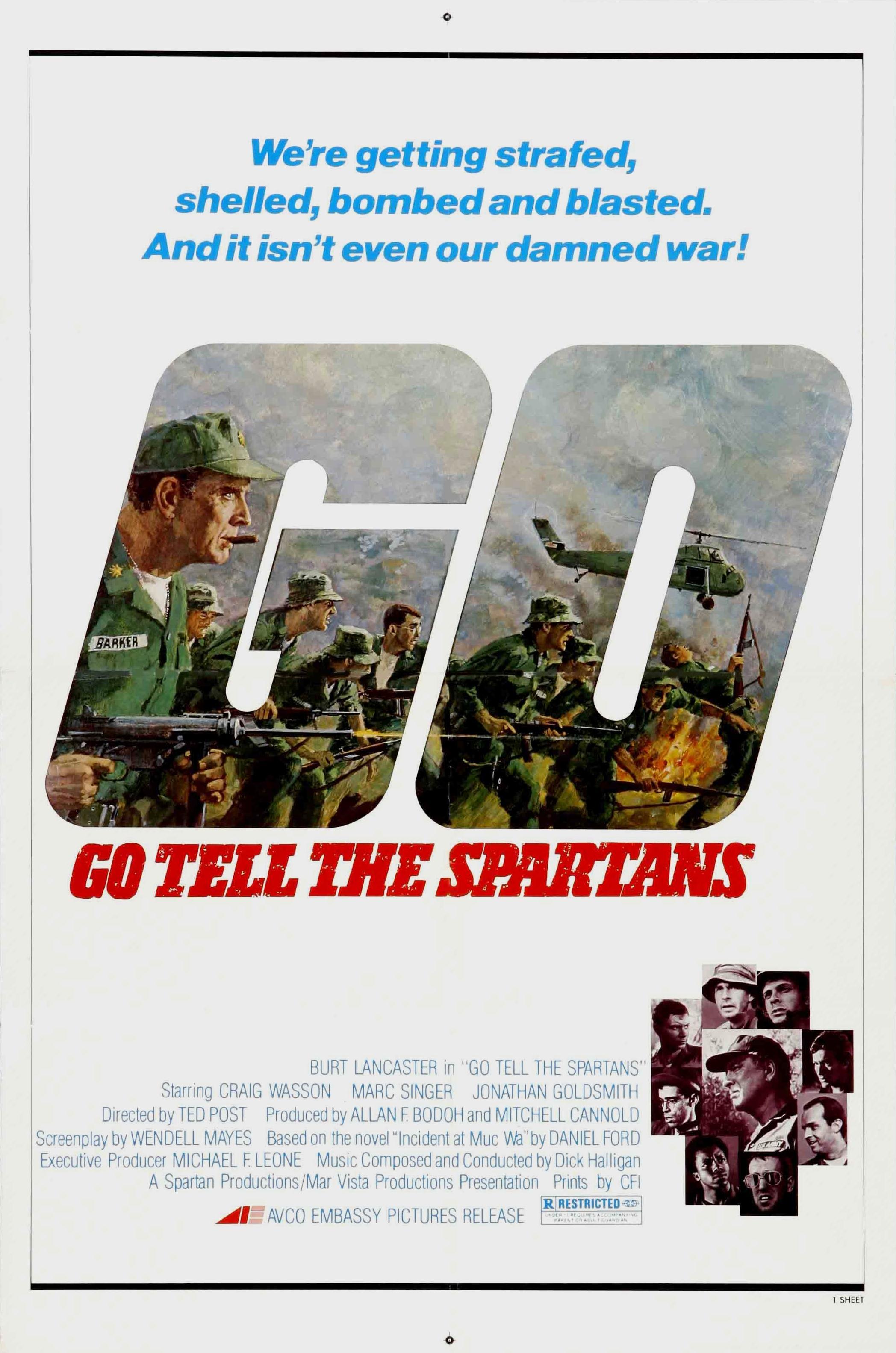Постер фильма Go Tell the Spartans