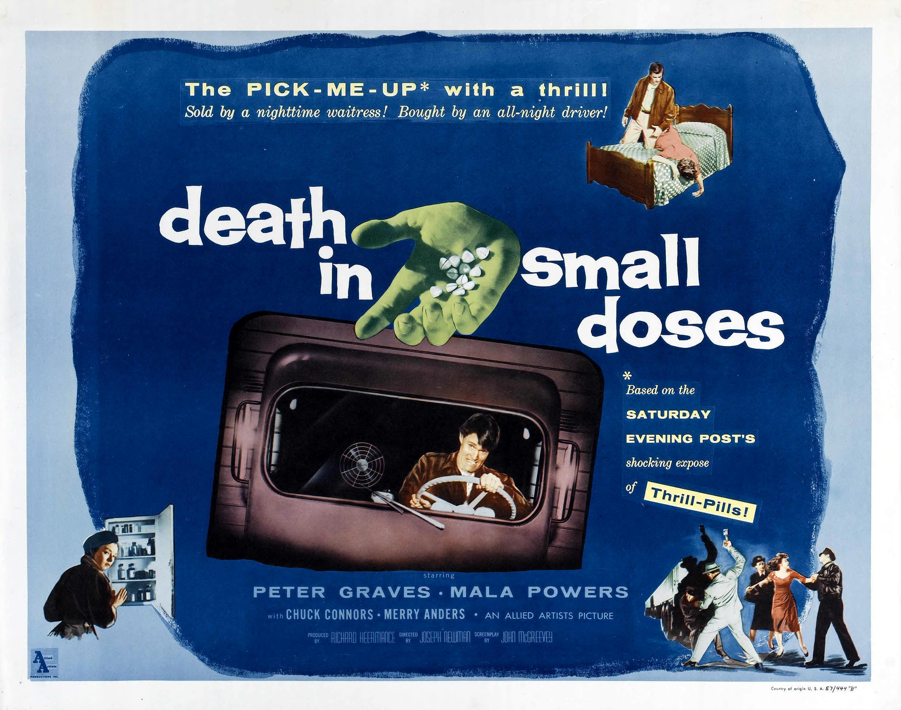 Постер фильма Death in Small Doses