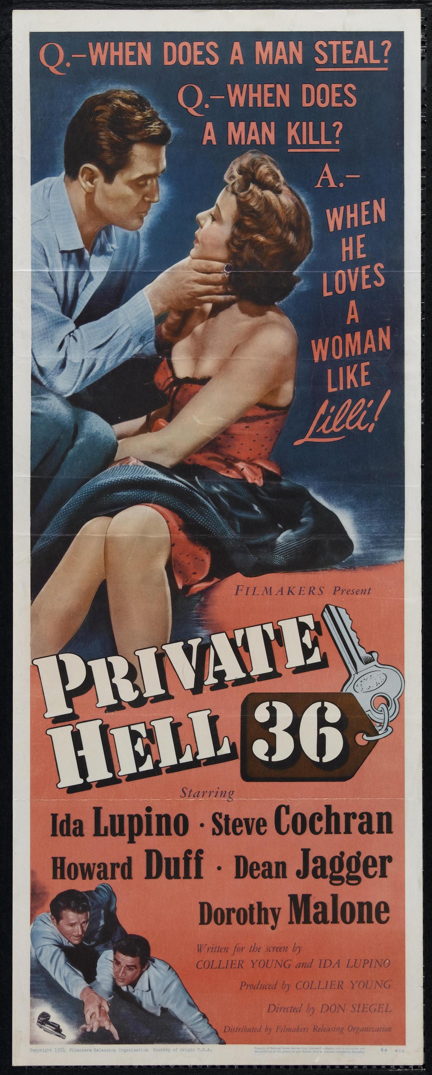 Постер фильма Private Hell 36