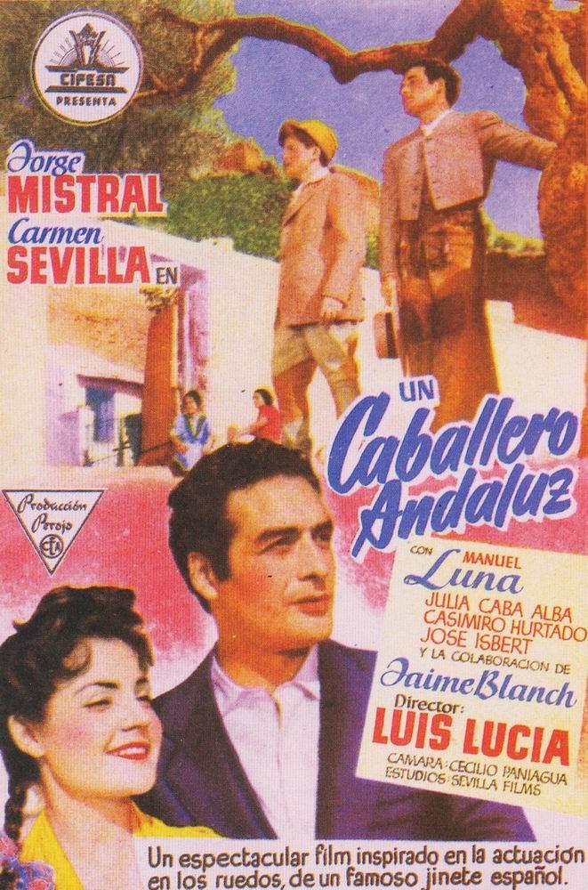 Постер фильма caballero andaluz