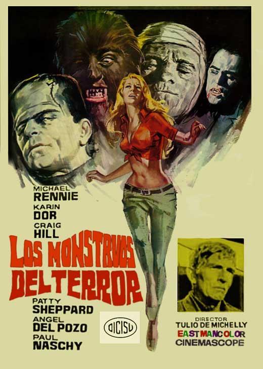 Постер фильма Los monstruos del terror