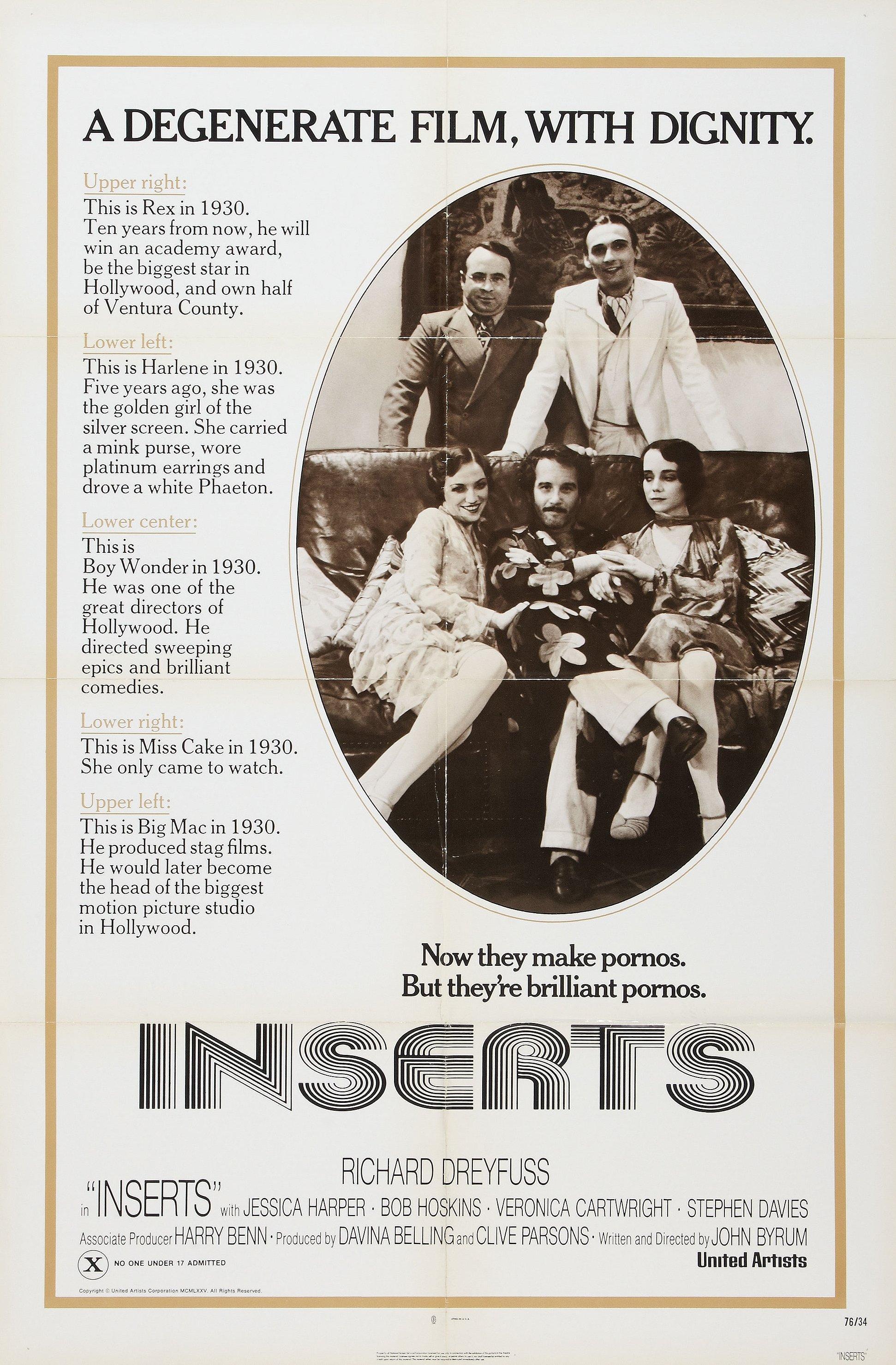 Постер фильма Вставки | Inserts