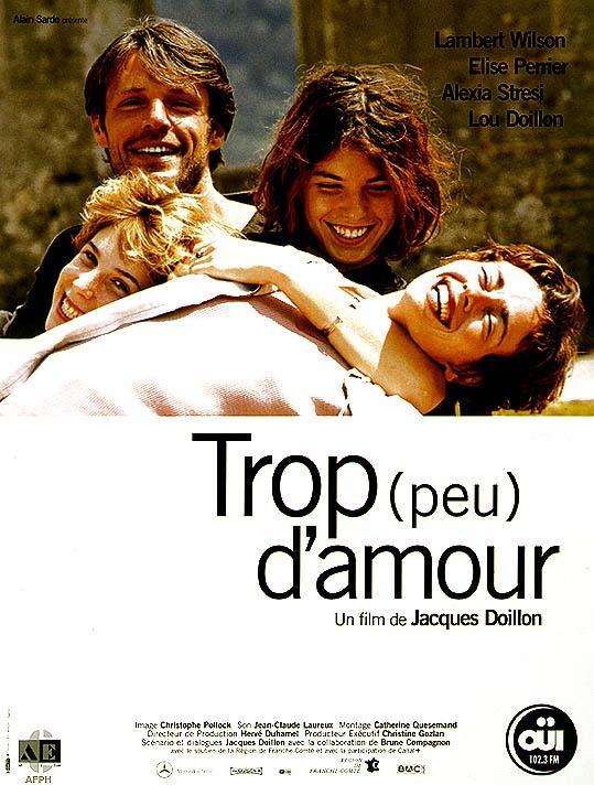 Постер фильма Слишком много (мало) любви | Trop (peu) d'amour