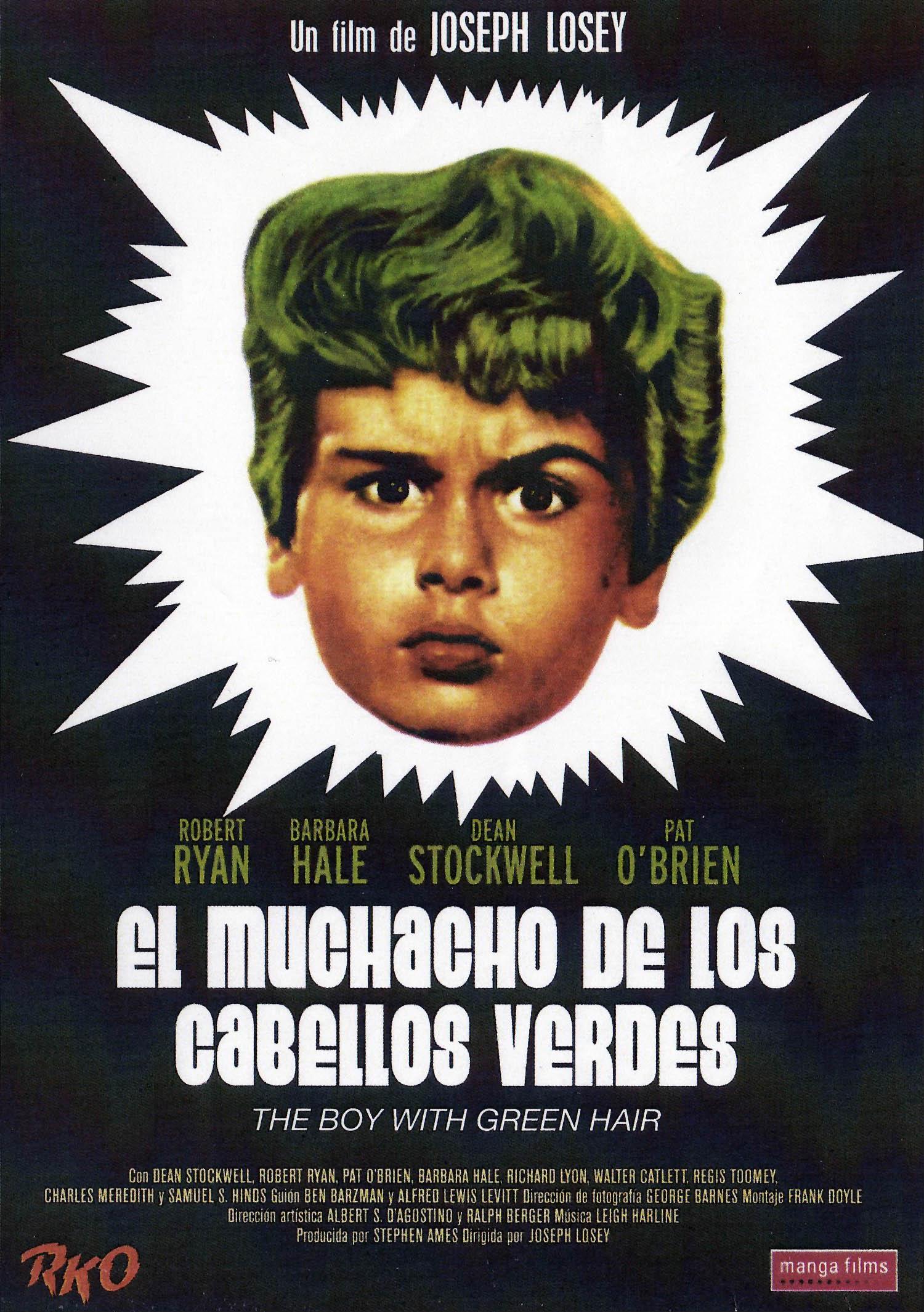 Постер фильма Мальчик с зелеными волосами | Boy with Green Hair