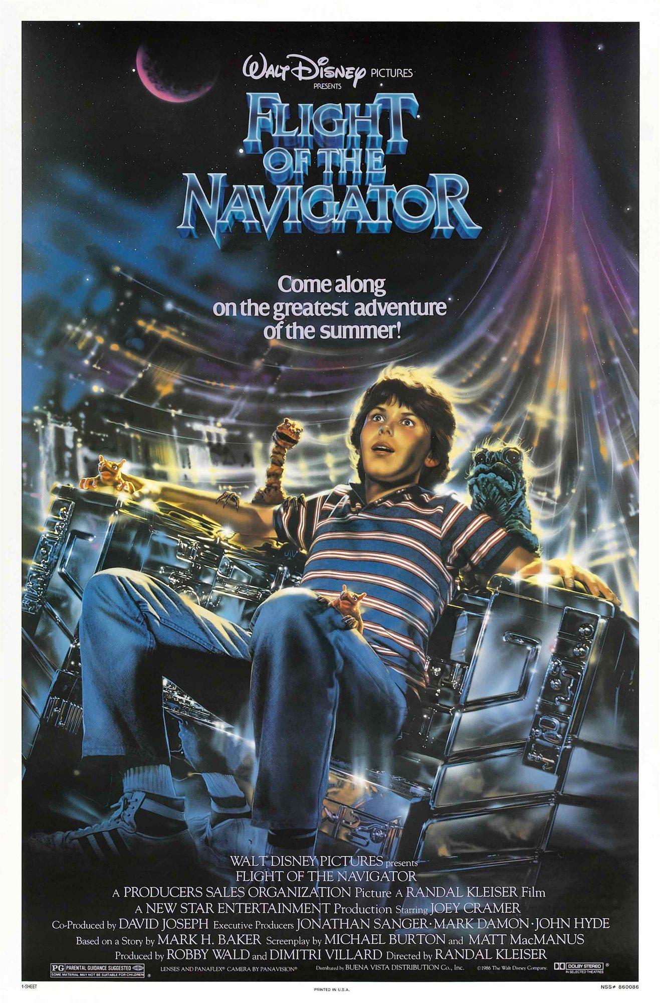 Постер фильма Полет навигатора | Flight of the Navigator