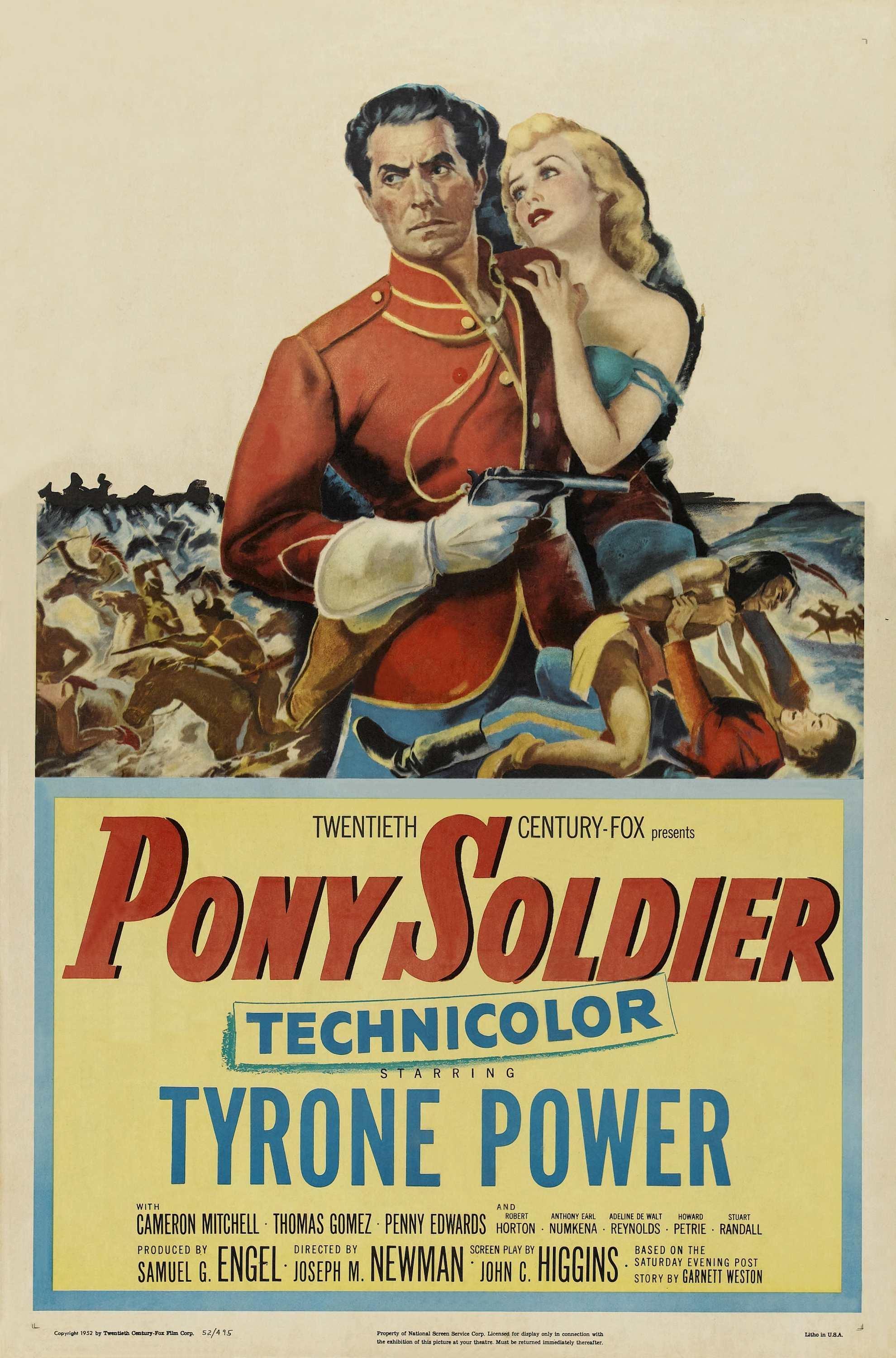 Постер фильма Солдаты на пони | Pony Soldier