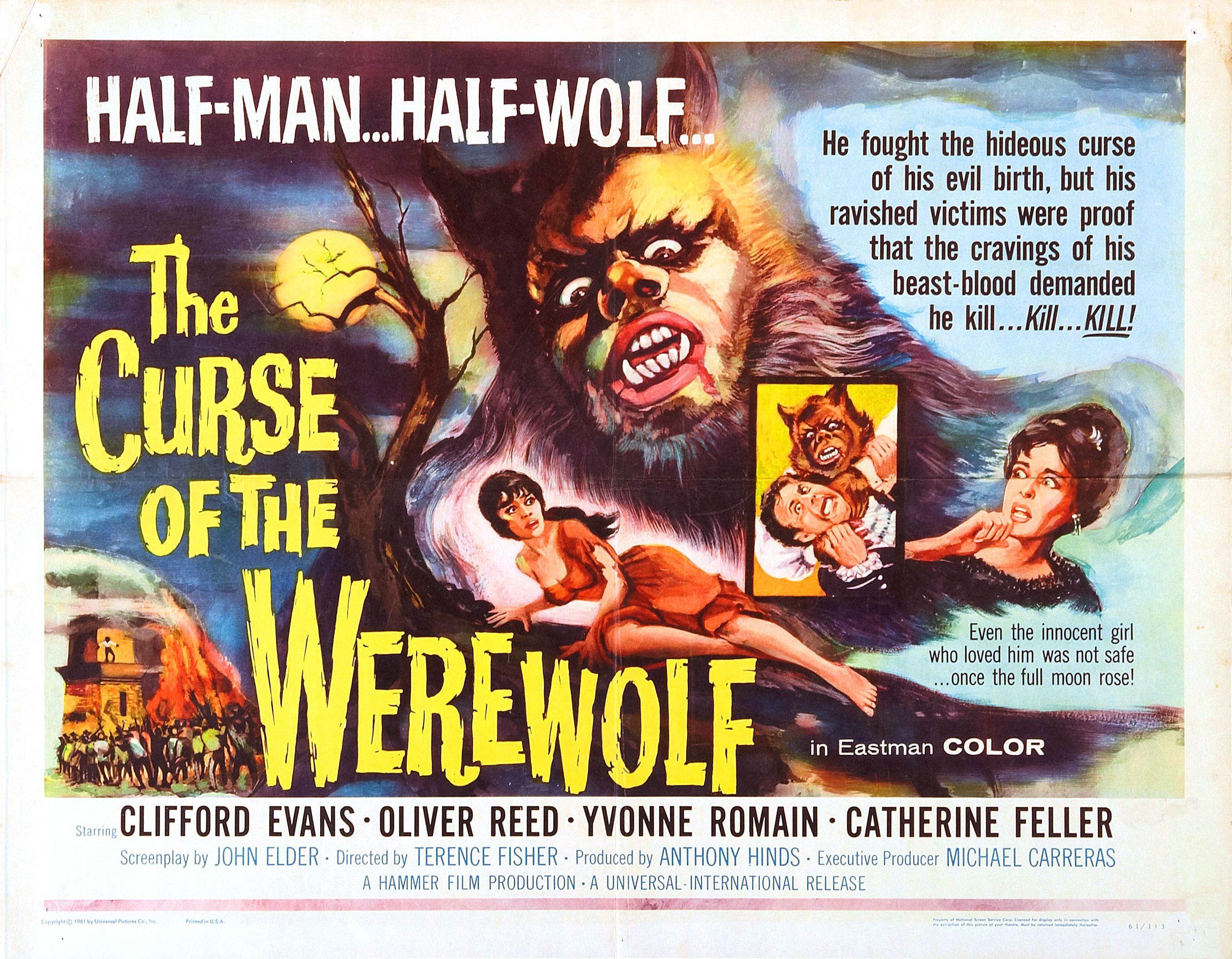 Постер фильма Проклятие оборотня | Curse of the Werewolf