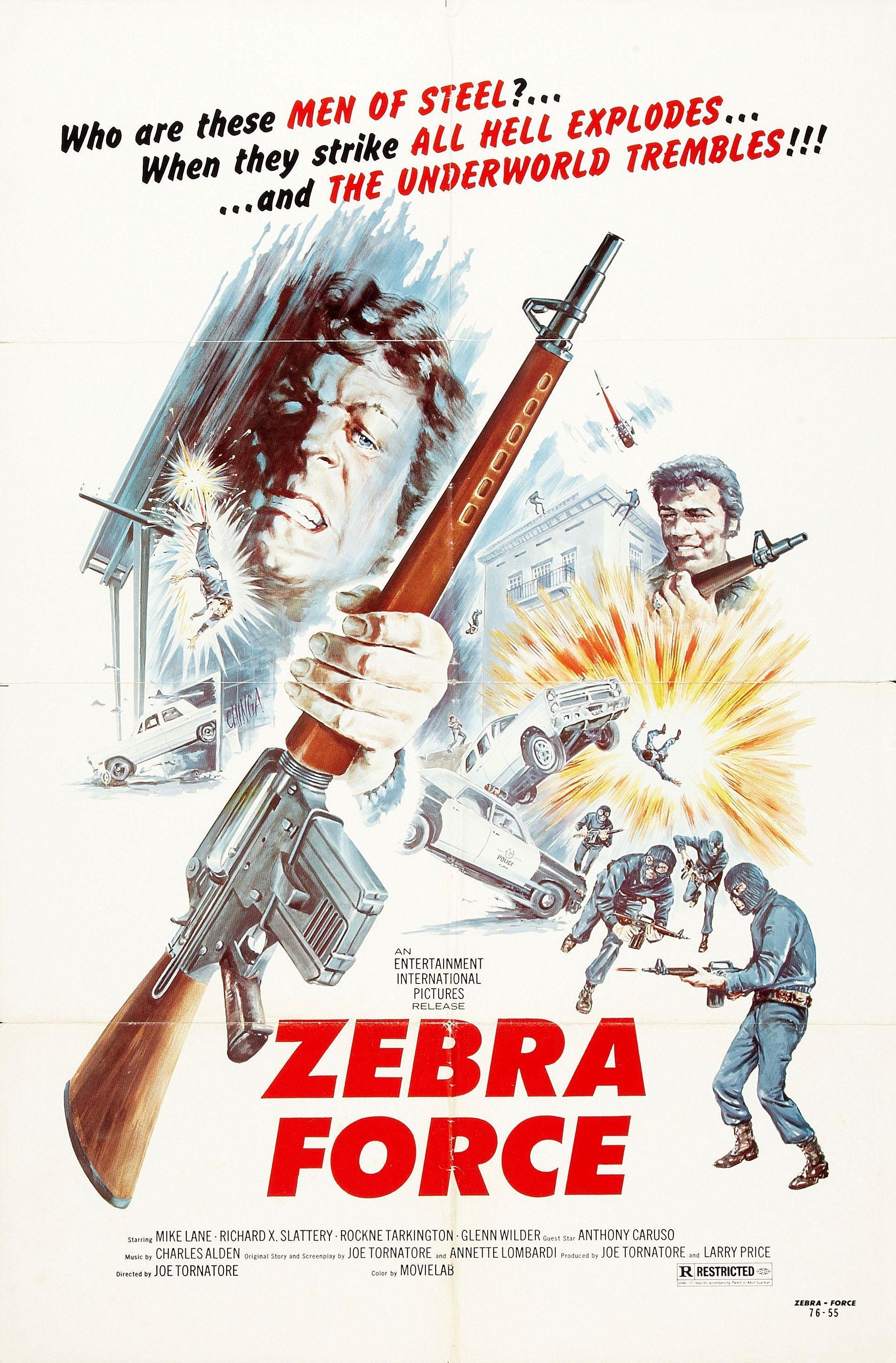 Постер фильма Zebra Force