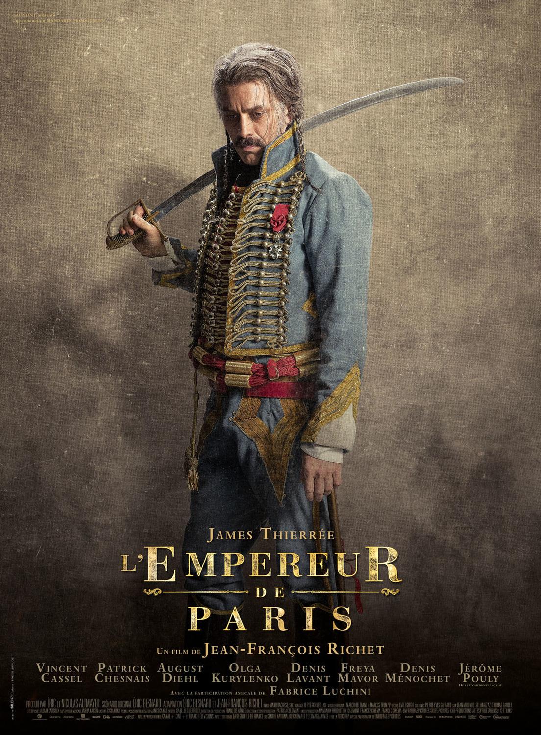 Постер фильма Видок: Охотник на призраков | L'Empereur de Paris 